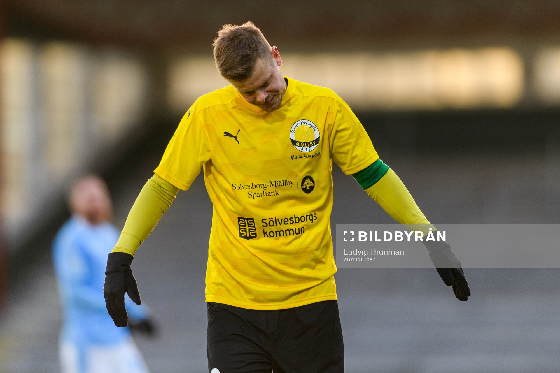 Mjällbys David Löfquist deppar