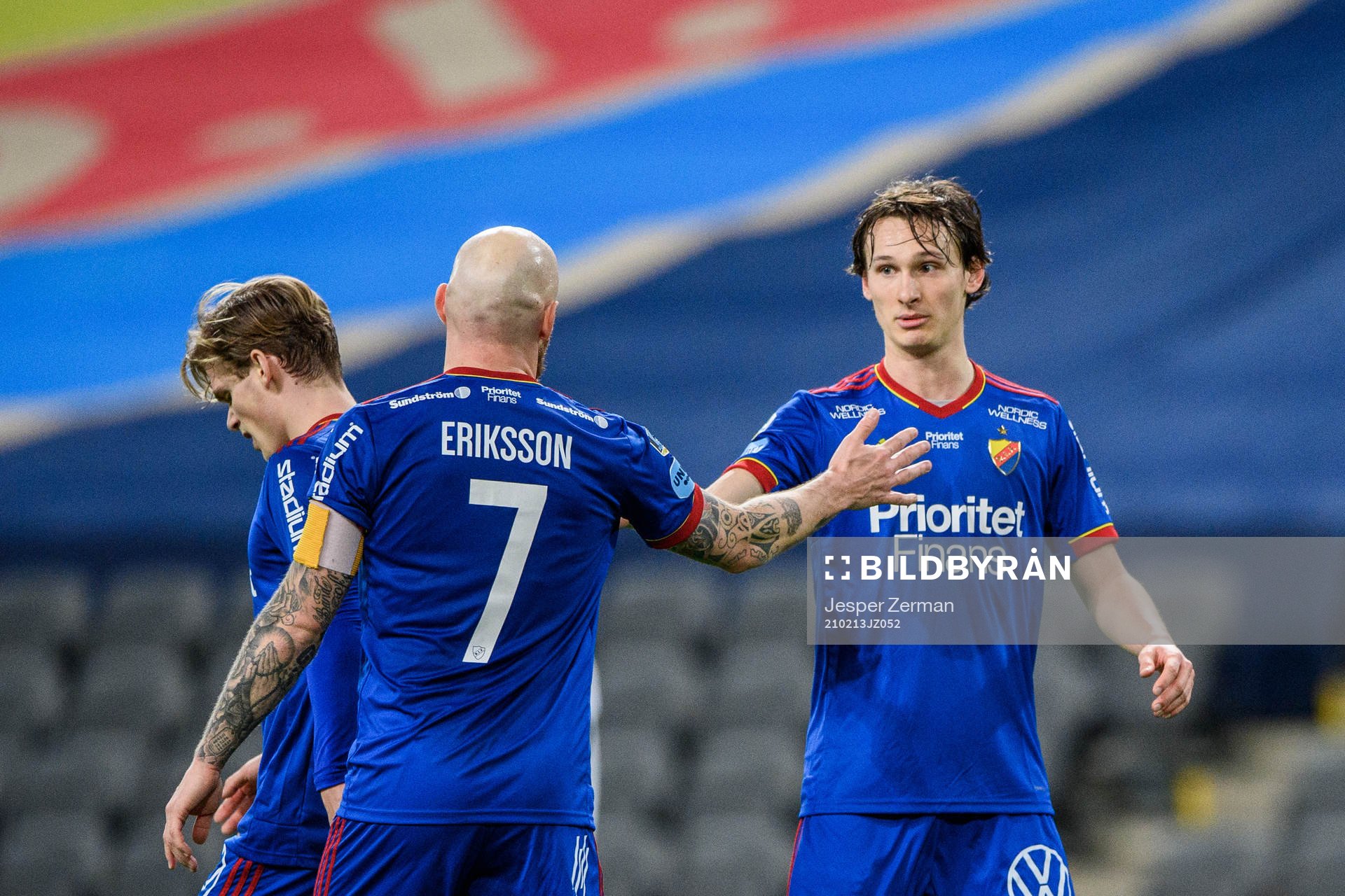 Djurgårdens Magnus Eriksson och Hjalmar Ekdal