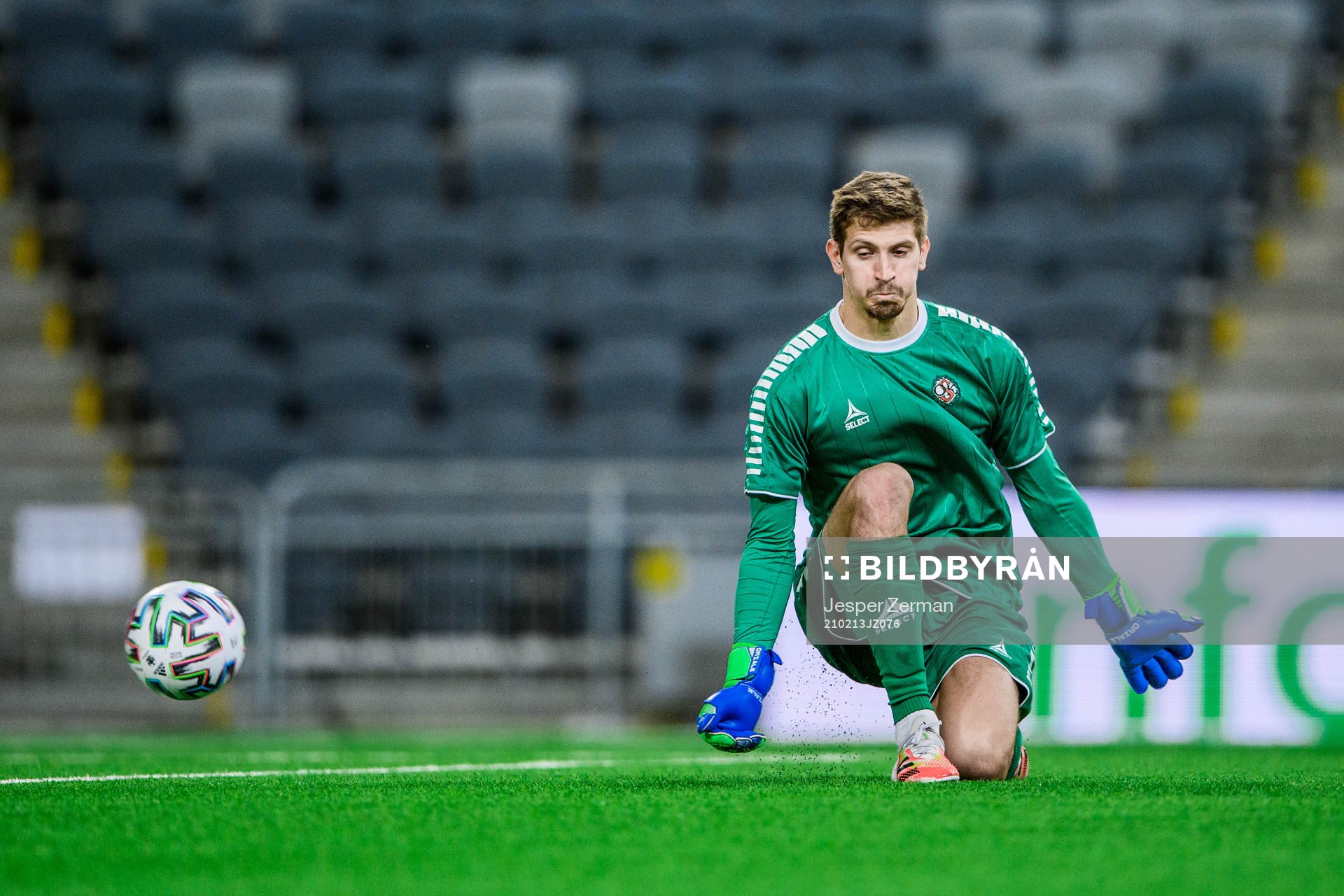 Örebros målvakt Bobby Allain