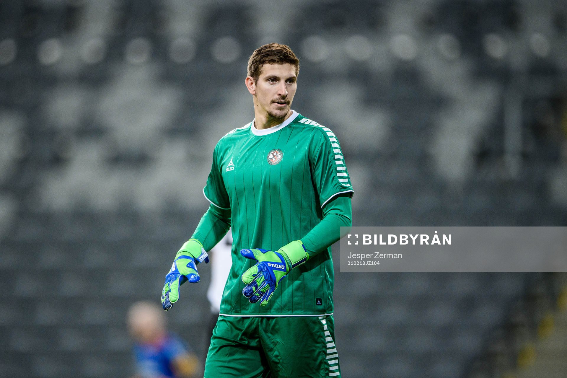 Örebros målvakt Bobby Allain