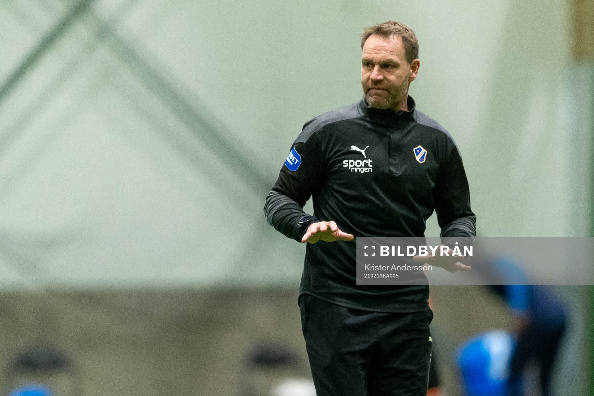 Halmstads assisterande tränare Torbjörn Arvidsson före