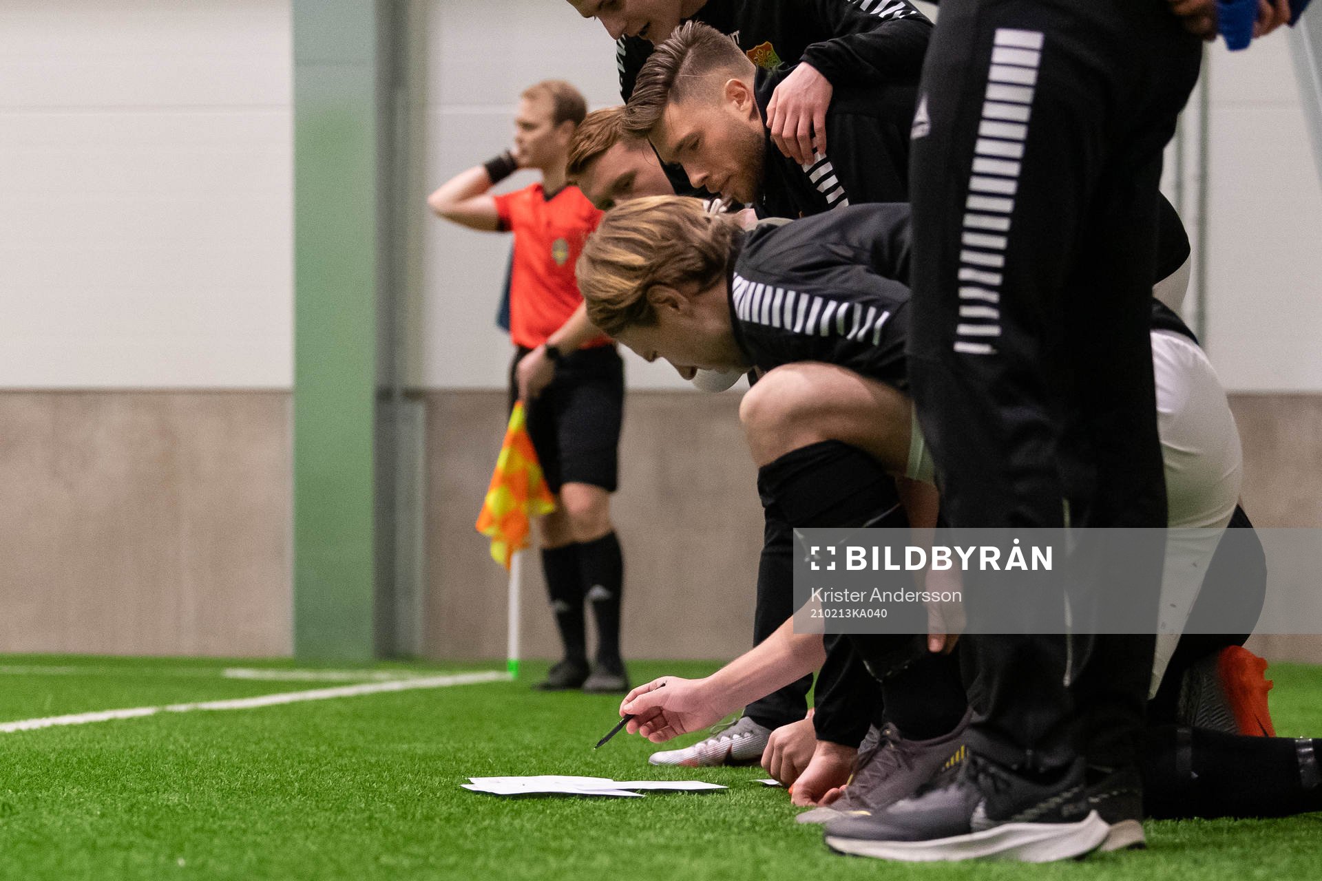 GAIS avbytare går igenom taktik