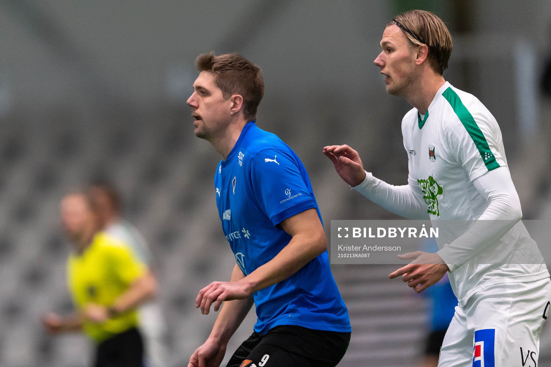 Halmstads Mikael Boman och Varbergs Hampus Zachrisson