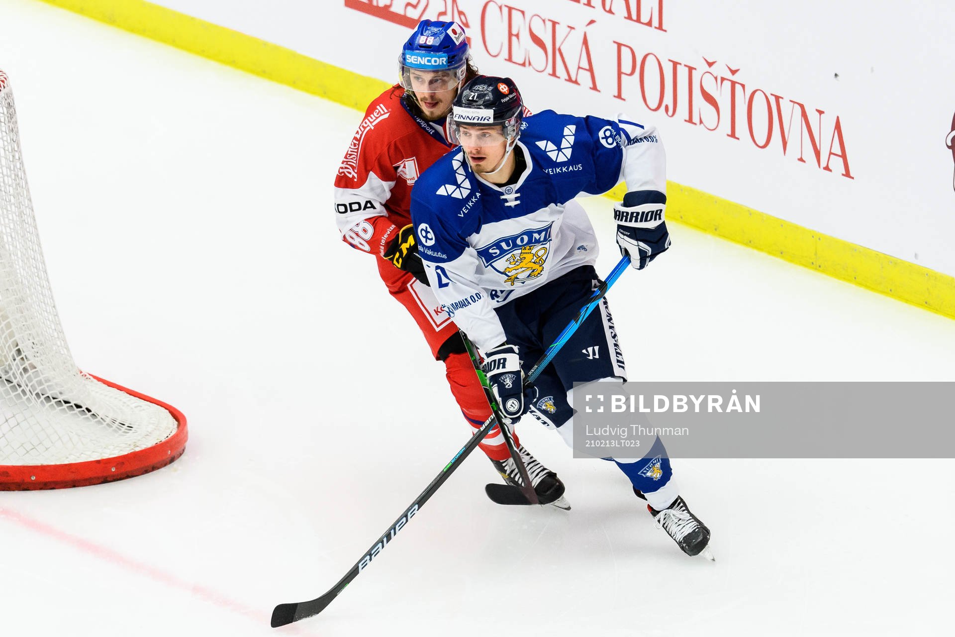 Libor Sulak of Czech Republic and Markus Nurmi of Finland