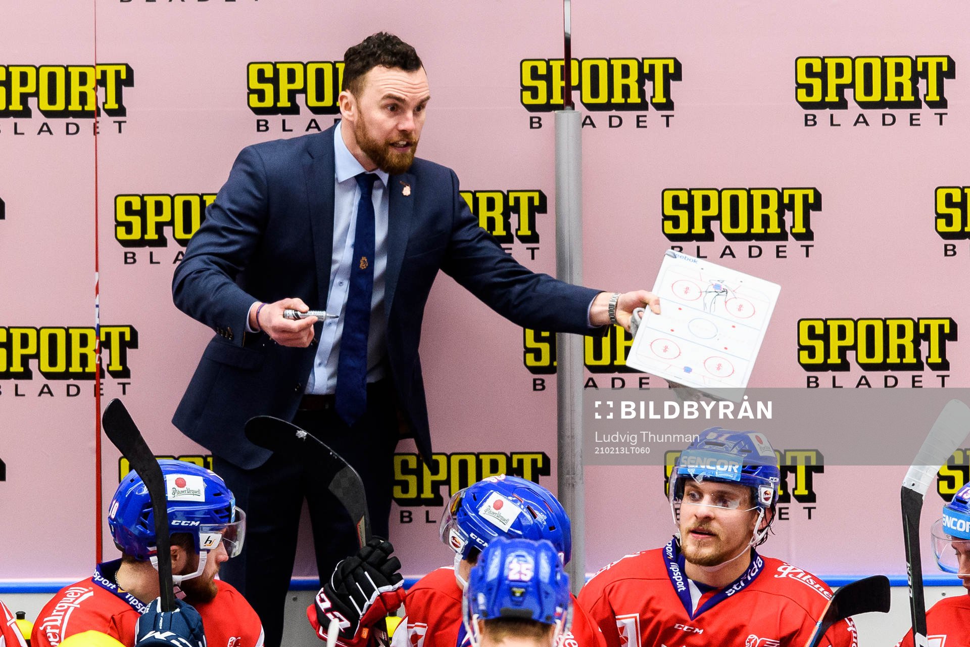Head coach Jaroslav Spacek of Czech Republic