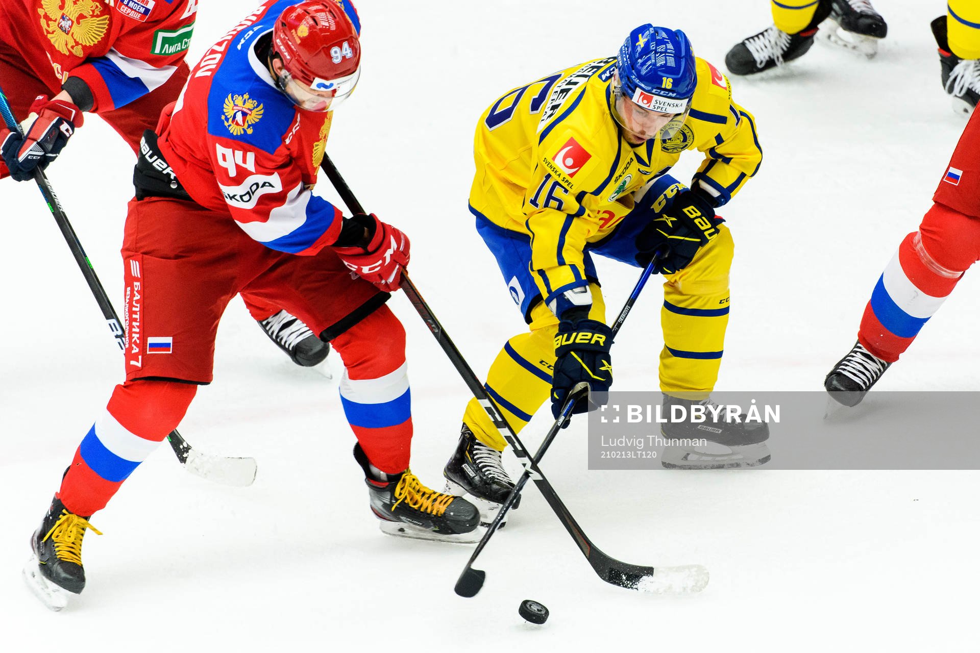 Filip Sandberg of Sweden and Vladimir Butuzov of Russia