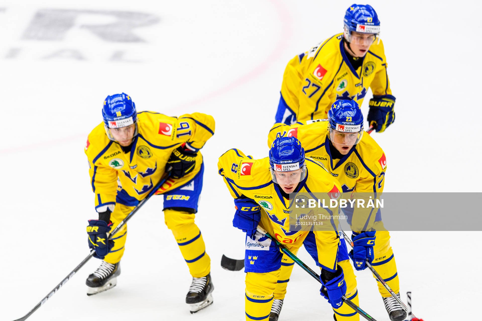 Fredrik Olofsson, Jesper Sellgren, Filip Sandberg and Nils