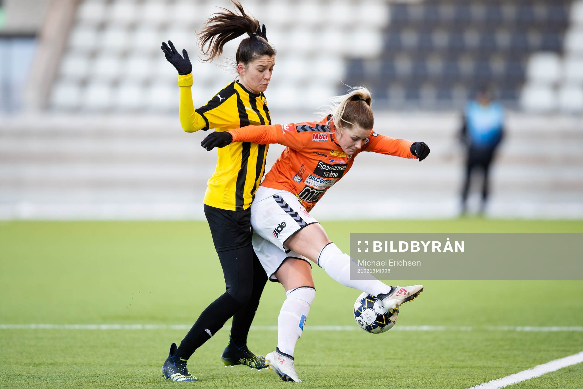 Häckens Anna Julia Csiki och Kristianstads Tilda Persson