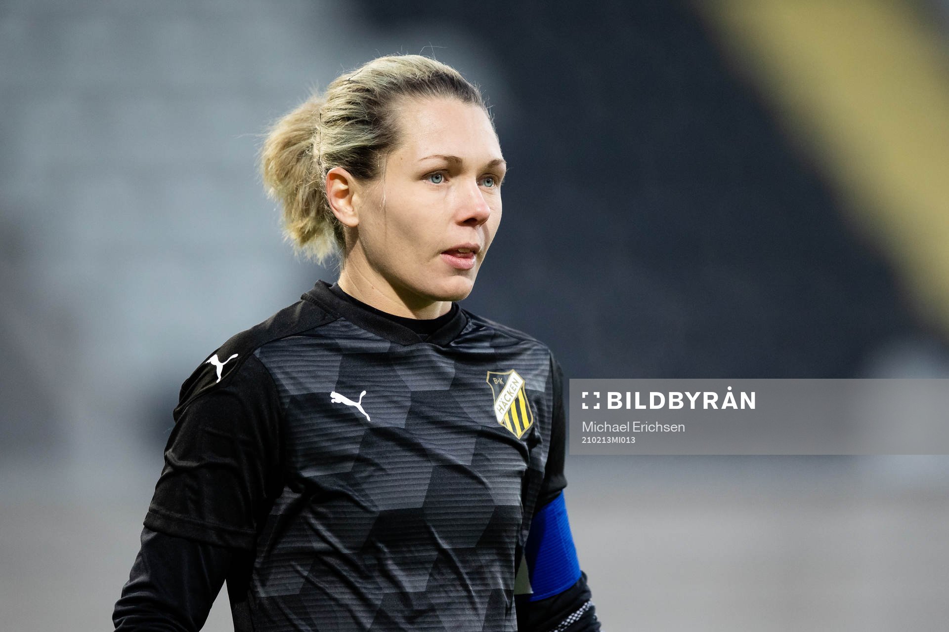 Häckens målvakt Jennifer Falk