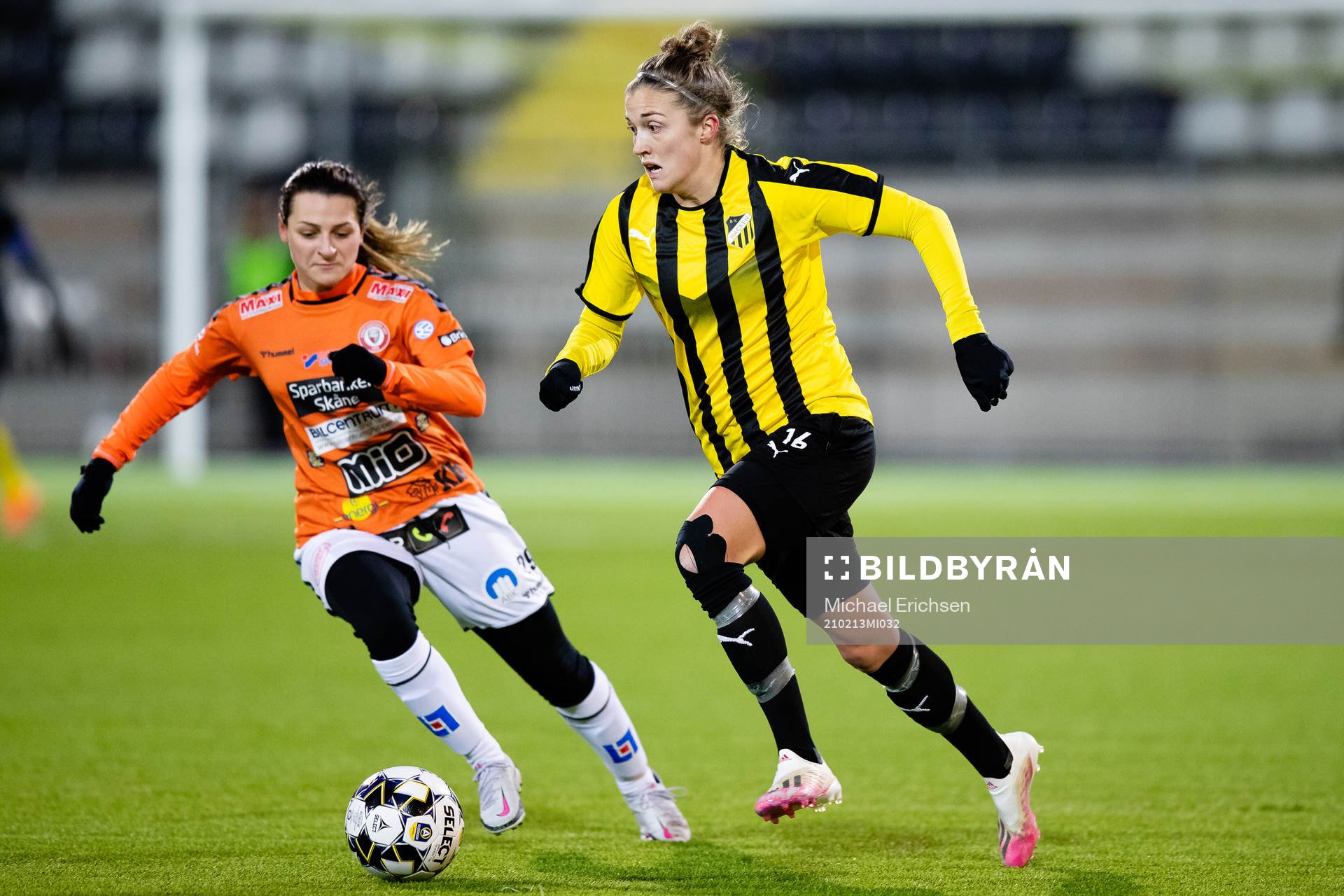 Kristianstads Emma Petrovic och Häckens Filippa Angeldal