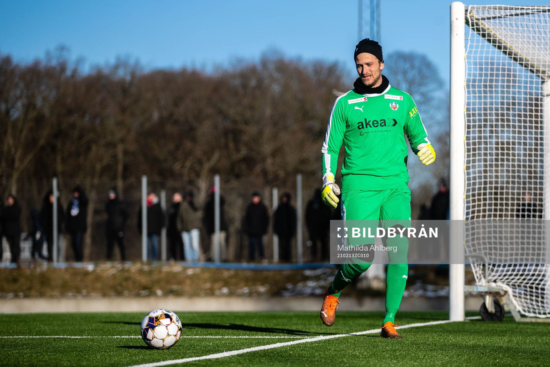 Helsingborgs målvakt Anders Lindegaard