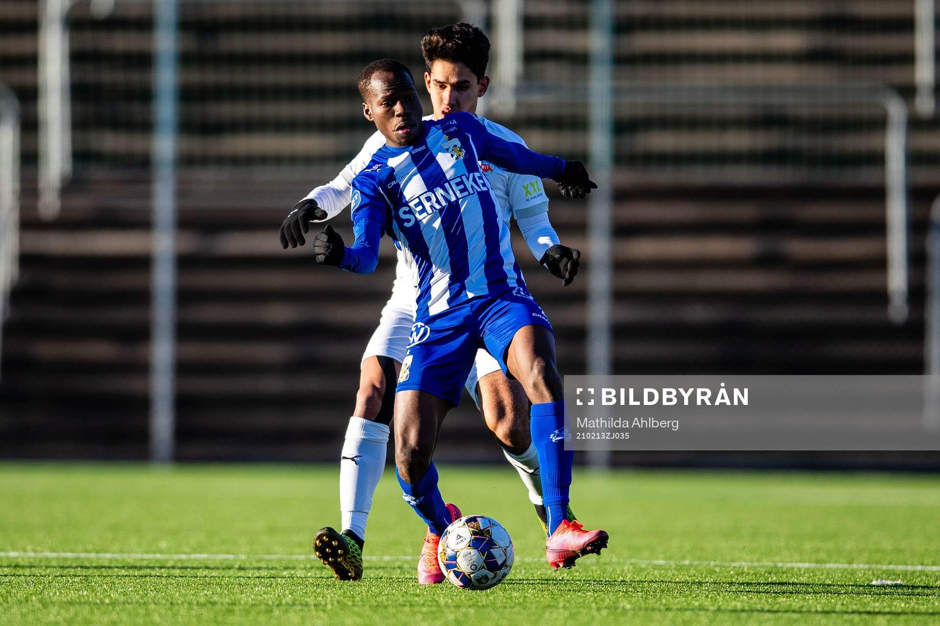 IFK Göteborg Alhassan Yusuf och Helsingborgs Victor