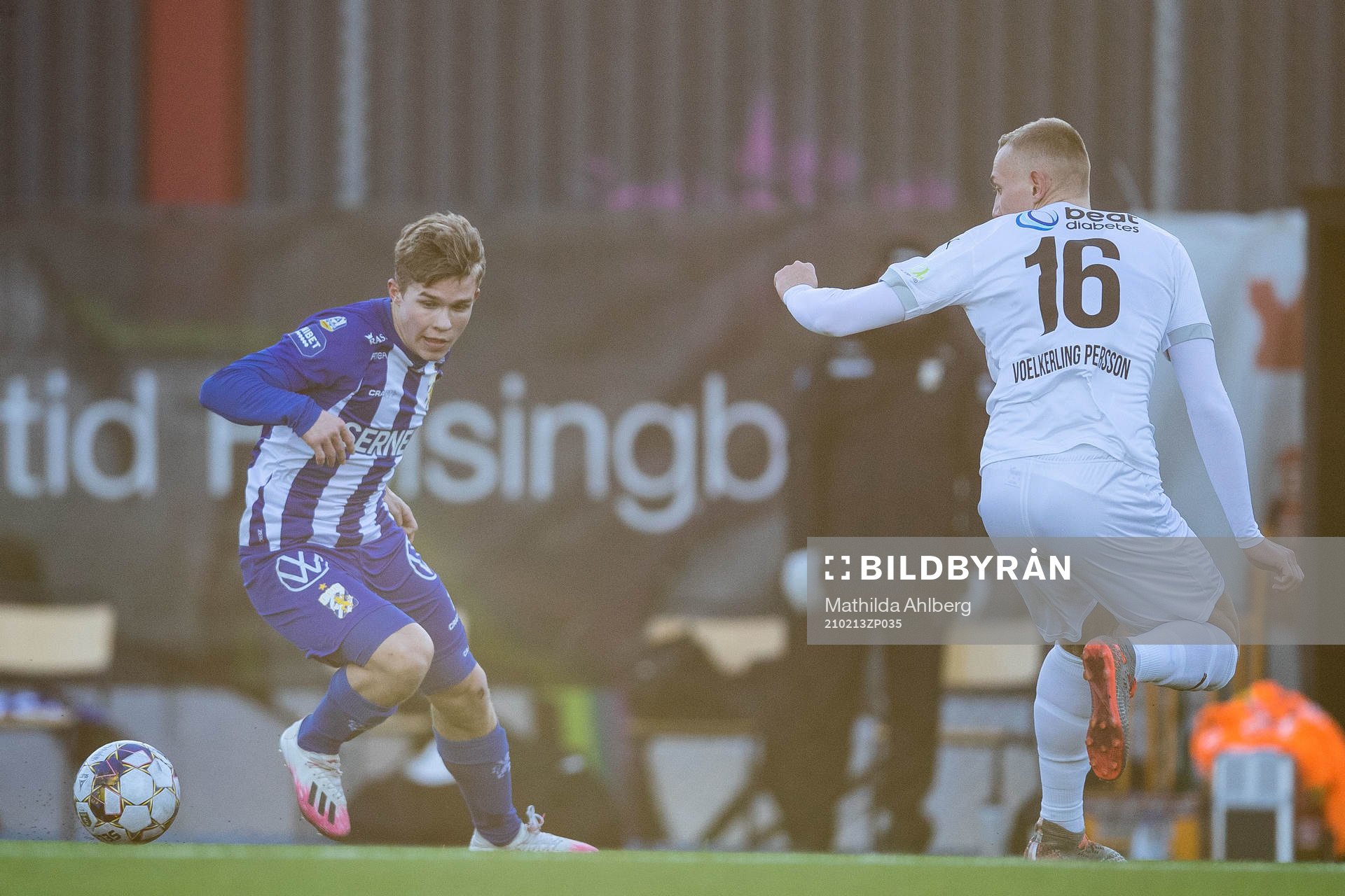 IFK Göteborg Isak Dahlqvist och Helsingborgs Jakob