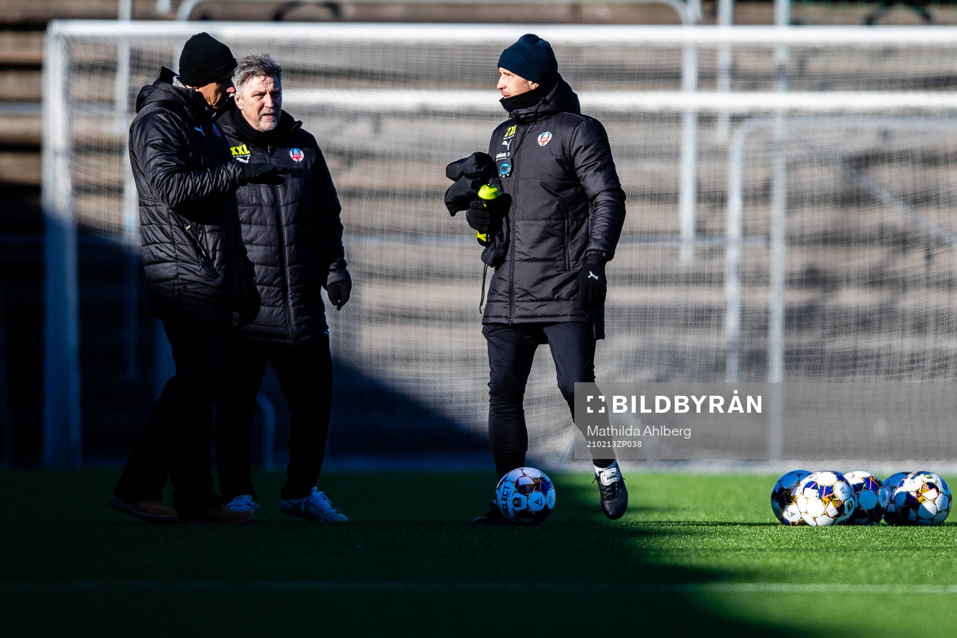 Helsingborgs materialförvaltare Lino Boriero och