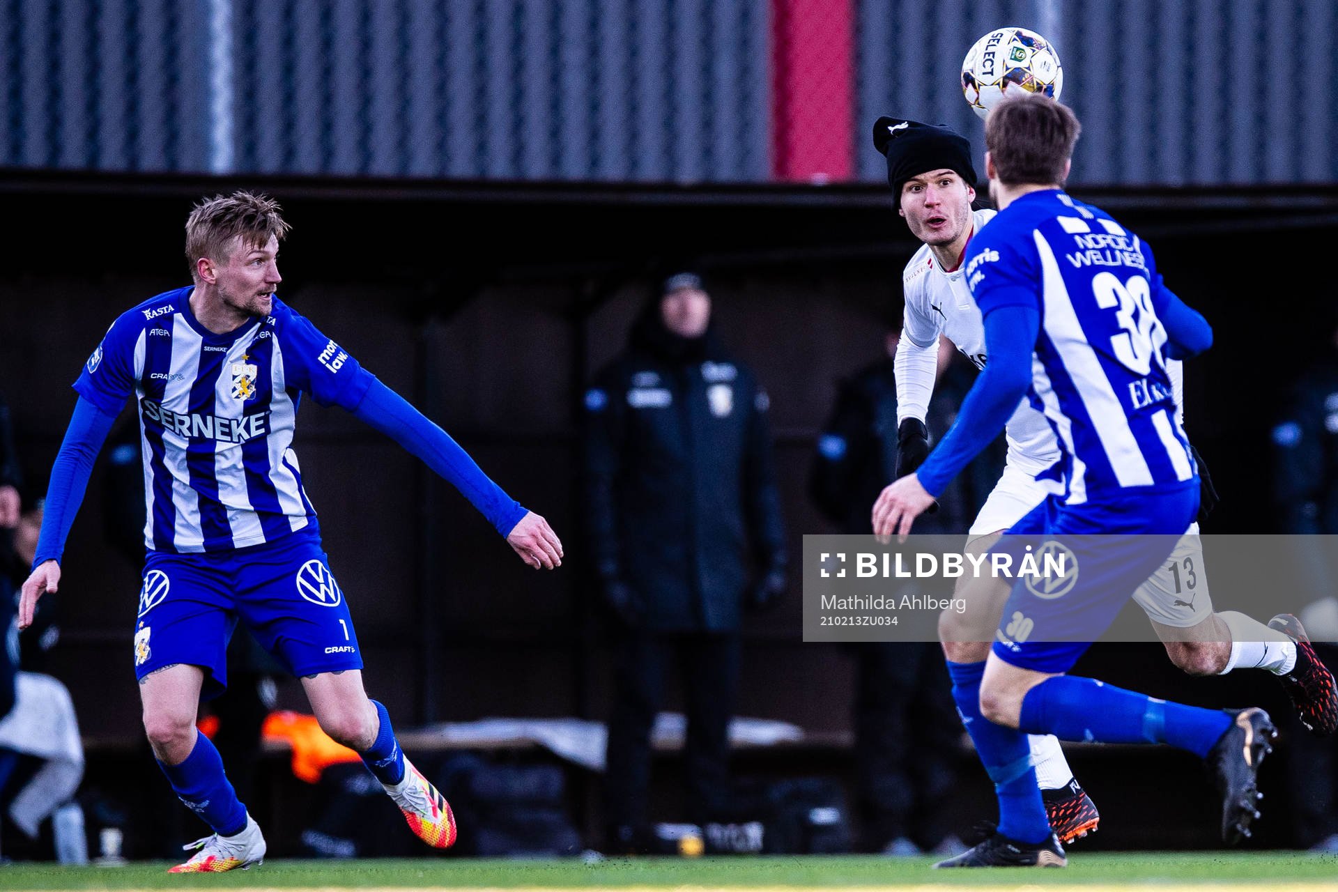 IFK Göteborg Sebastian Eriksson och Mattias Bjärsmyr