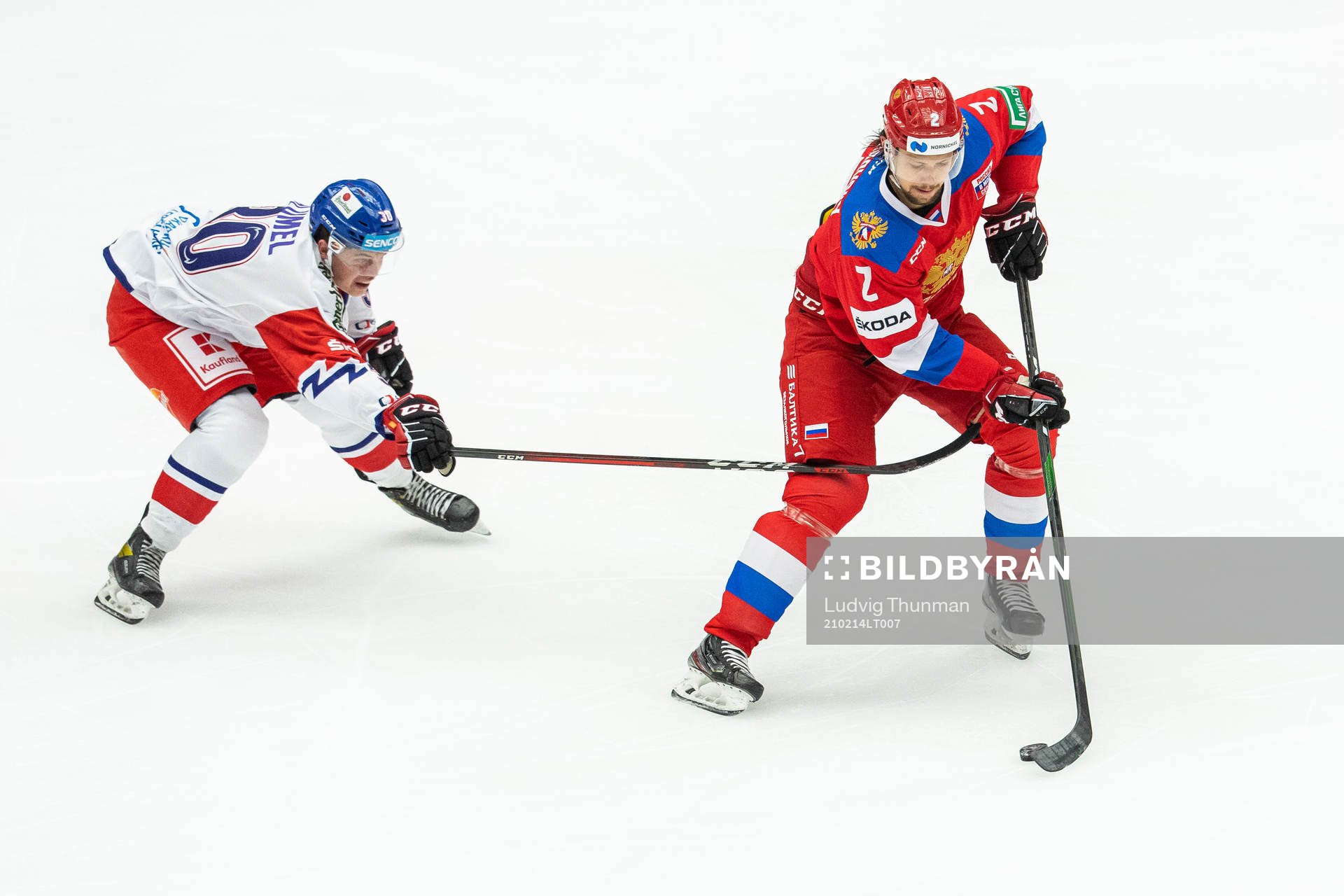Matej Blumel of Czech Republic and Sergei Zborovsky of