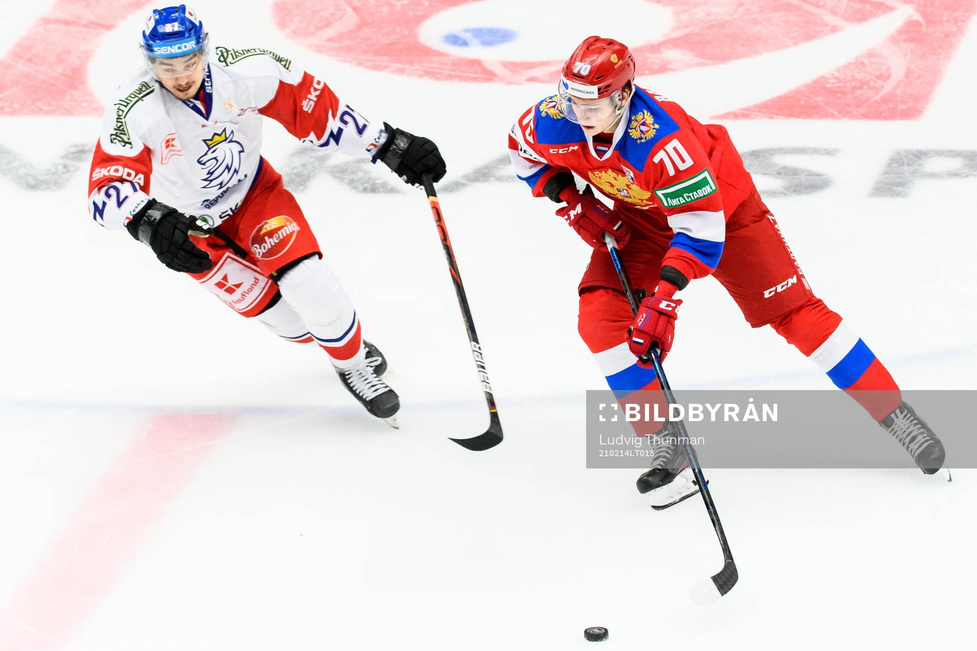 Zakhar Bardakov of Russia and David Tomasek of Czech