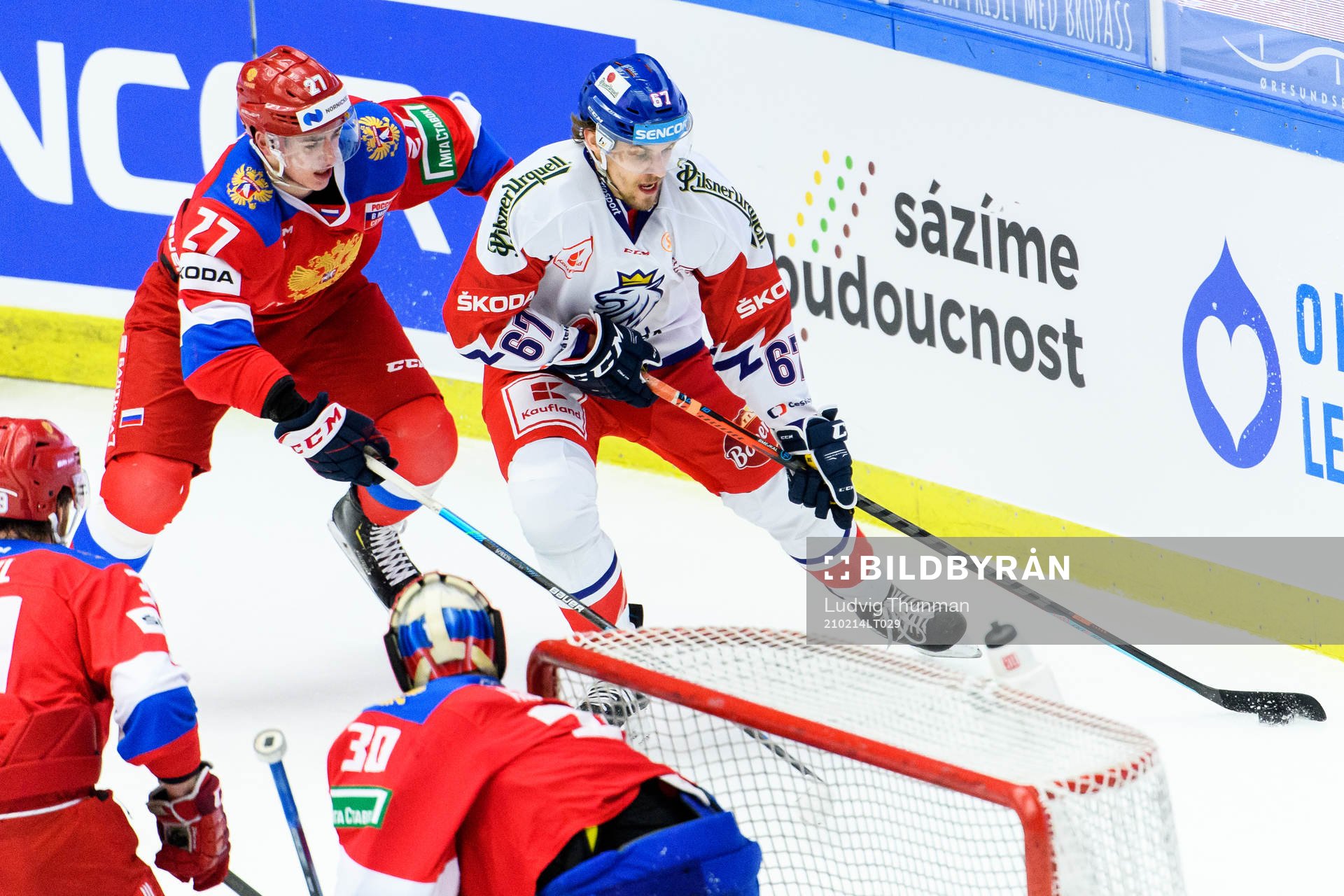 Daniel Gazda of Czech Republic and Maxim Sorkin of Russia