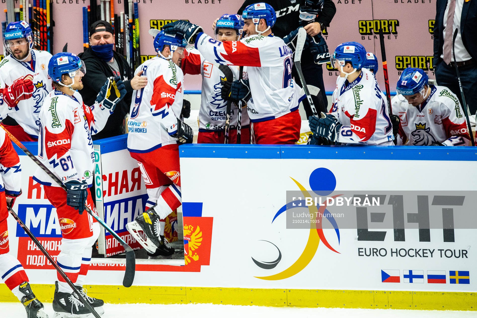 Jakub Flek of Czech Republic celebrates