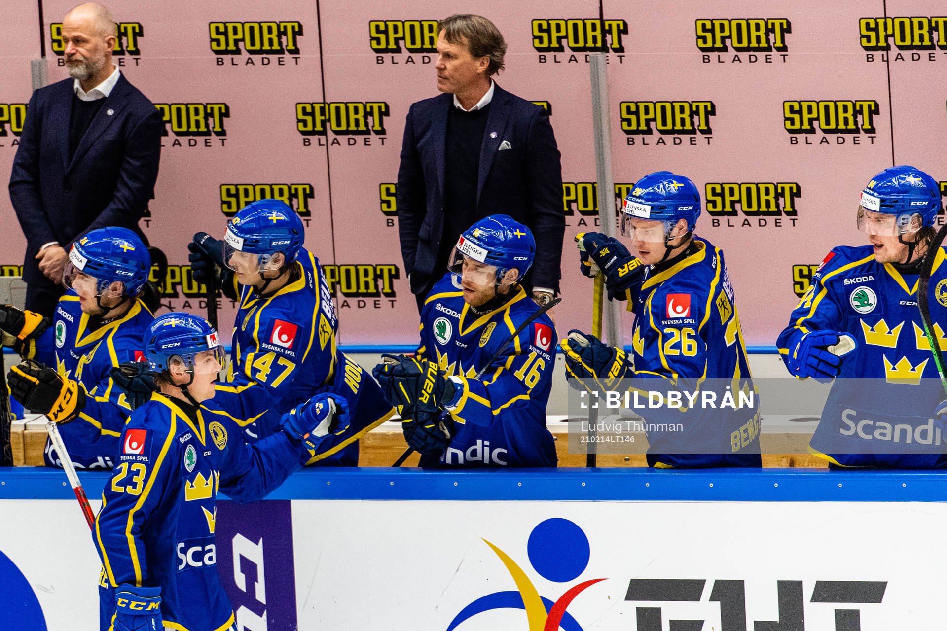 Jesper Sellgren of Sweden celebrates