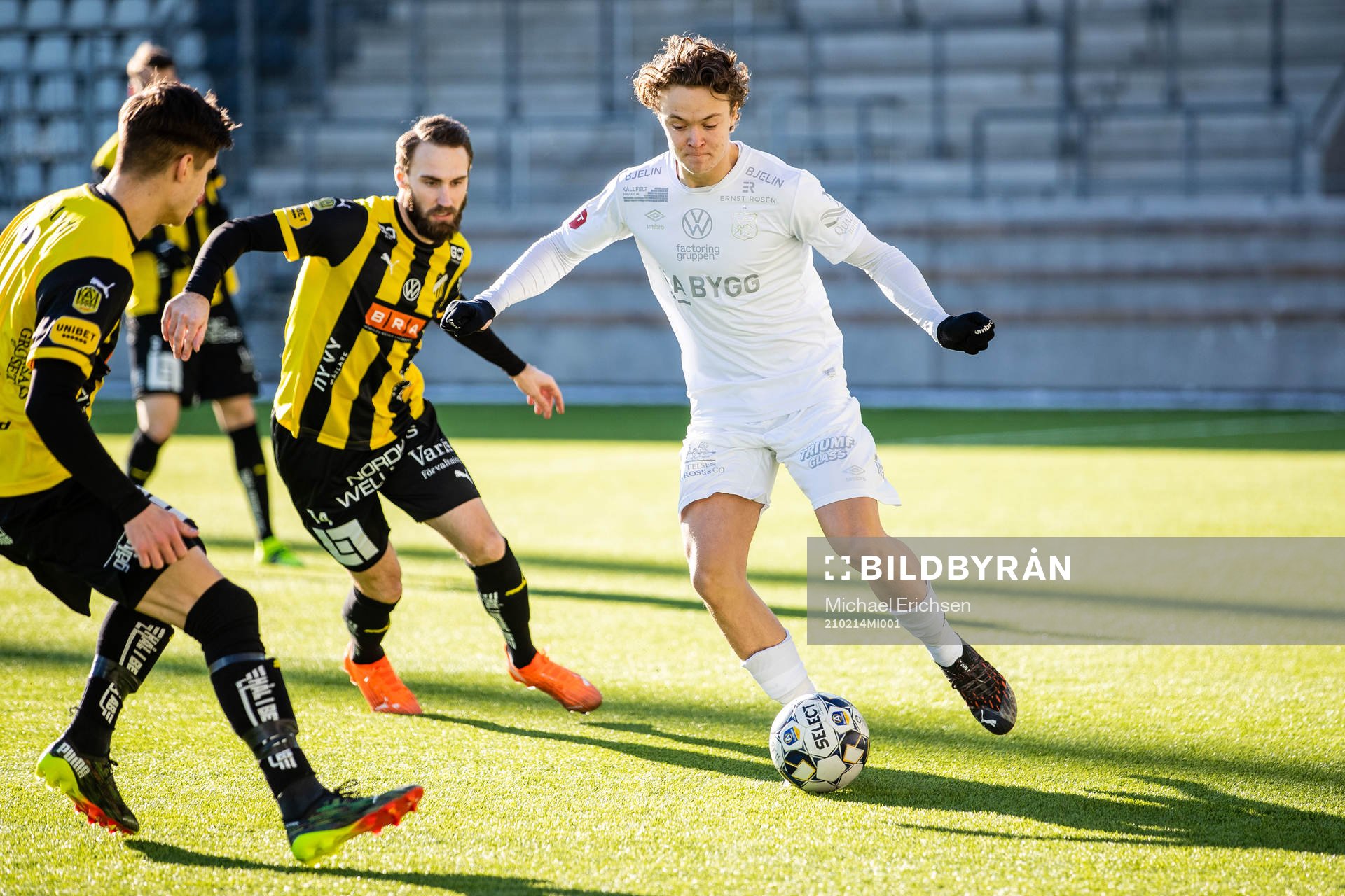 Örgrytes Herman Sjögrell  och Häckens Oskar Sverrisson