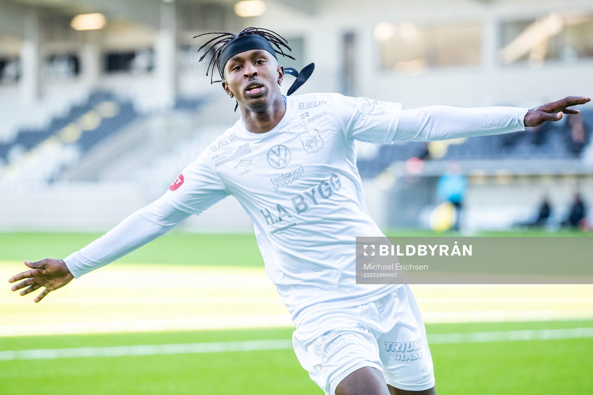 Örgrytes Mohamed Said Adan jublar