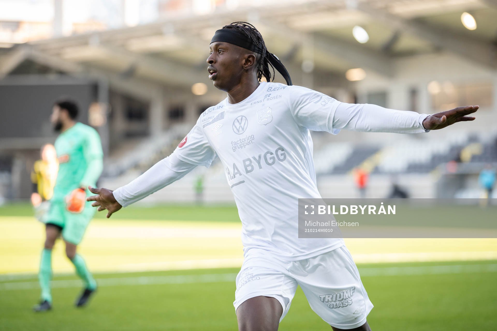 Örgrytes Mohamed Said Adan jublar