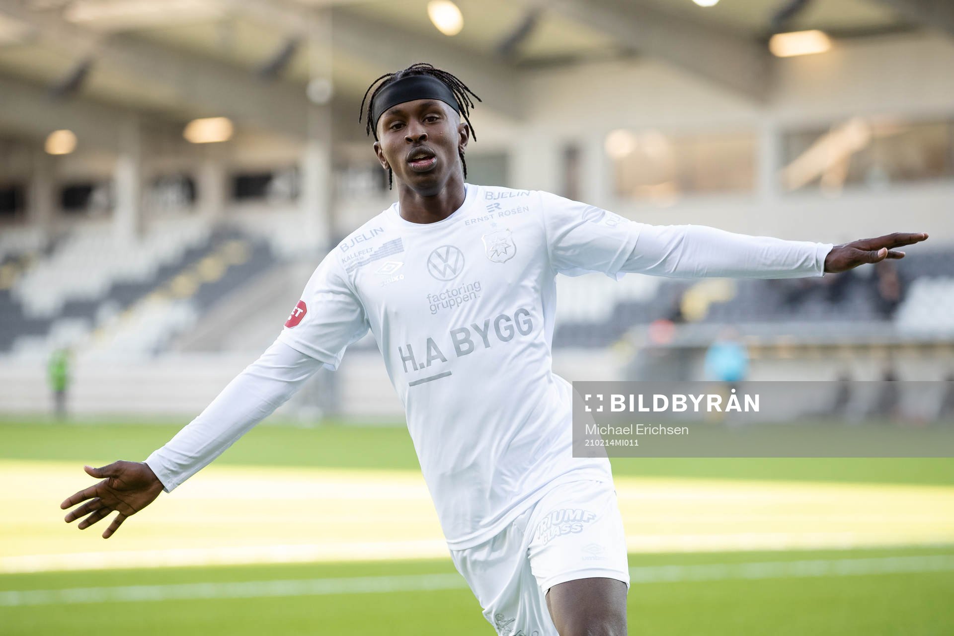 Örgrytes Mohamed Said Adan jublar