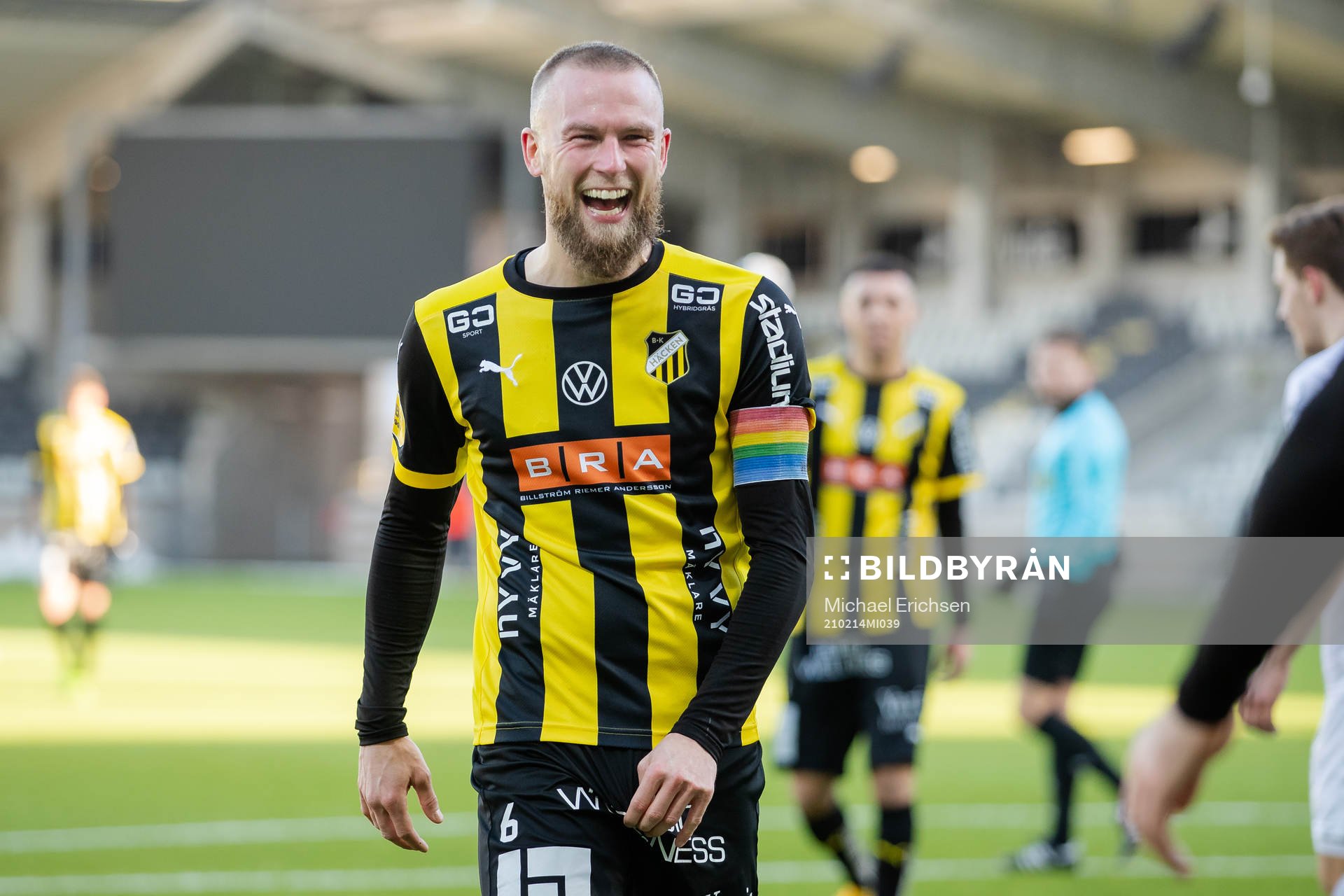 Häckens Alexander Faltsetas jublar