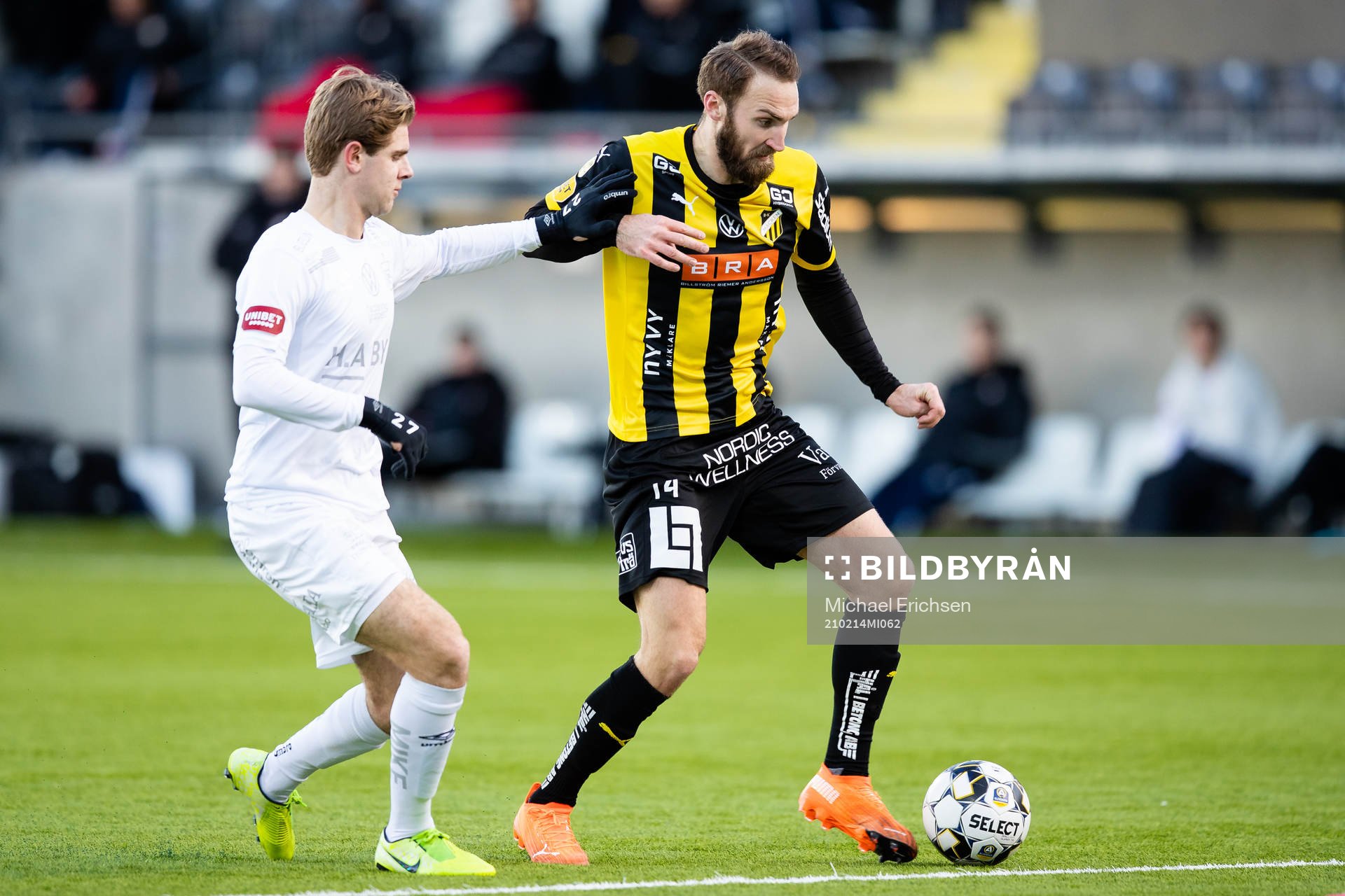Örgrytes Robin Glavak och Häckens Oskar Sverrisson