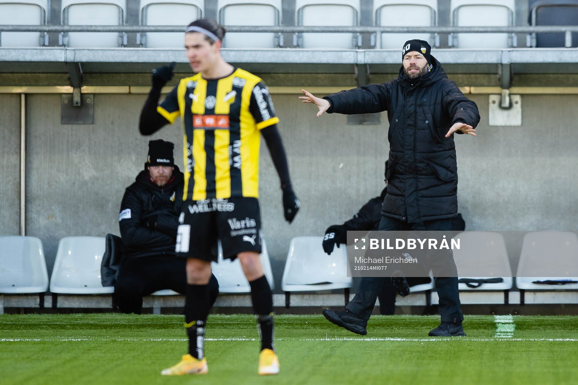 Häckens tränare Andreas Alm