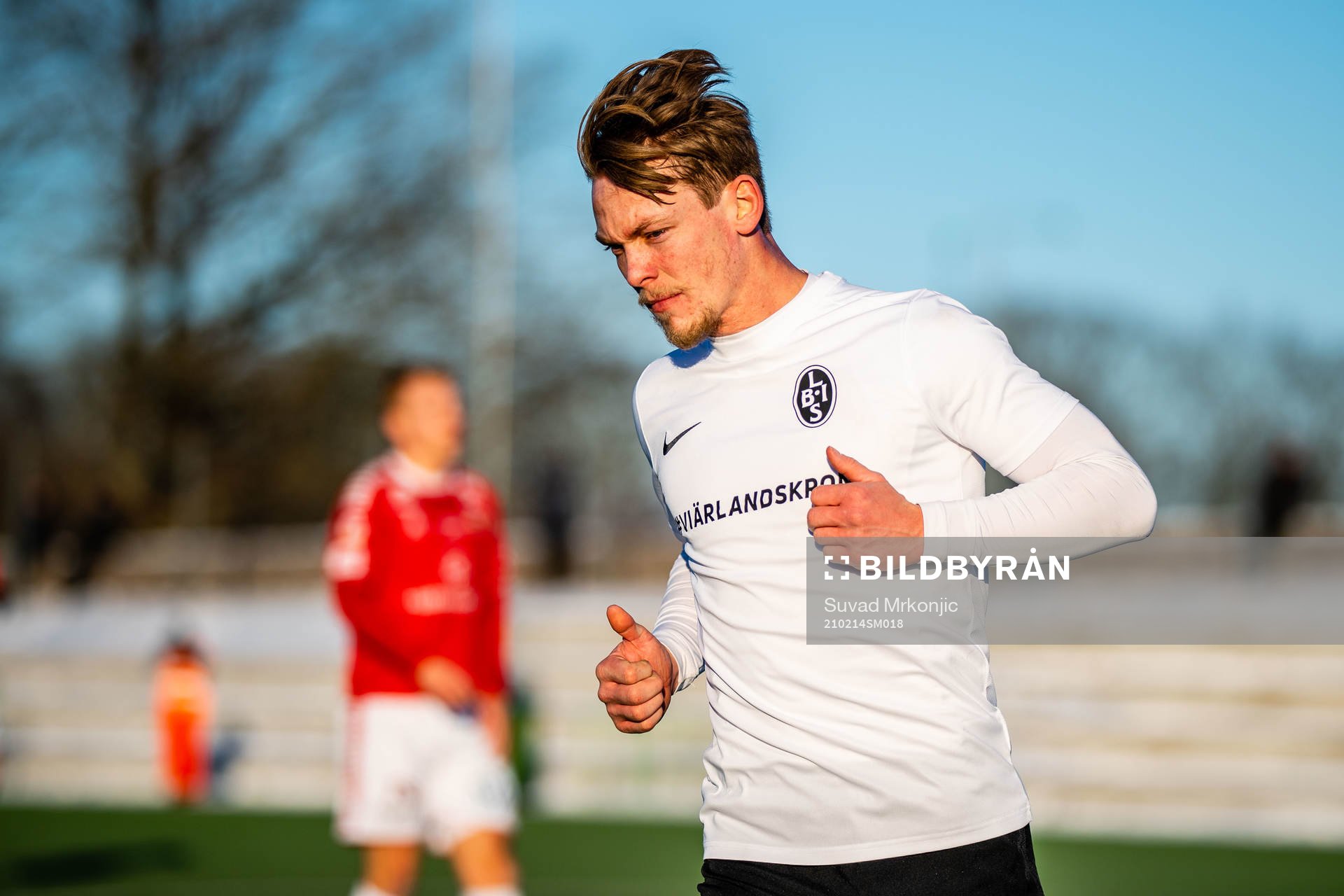 Landskronas Robin Hofsö jublar