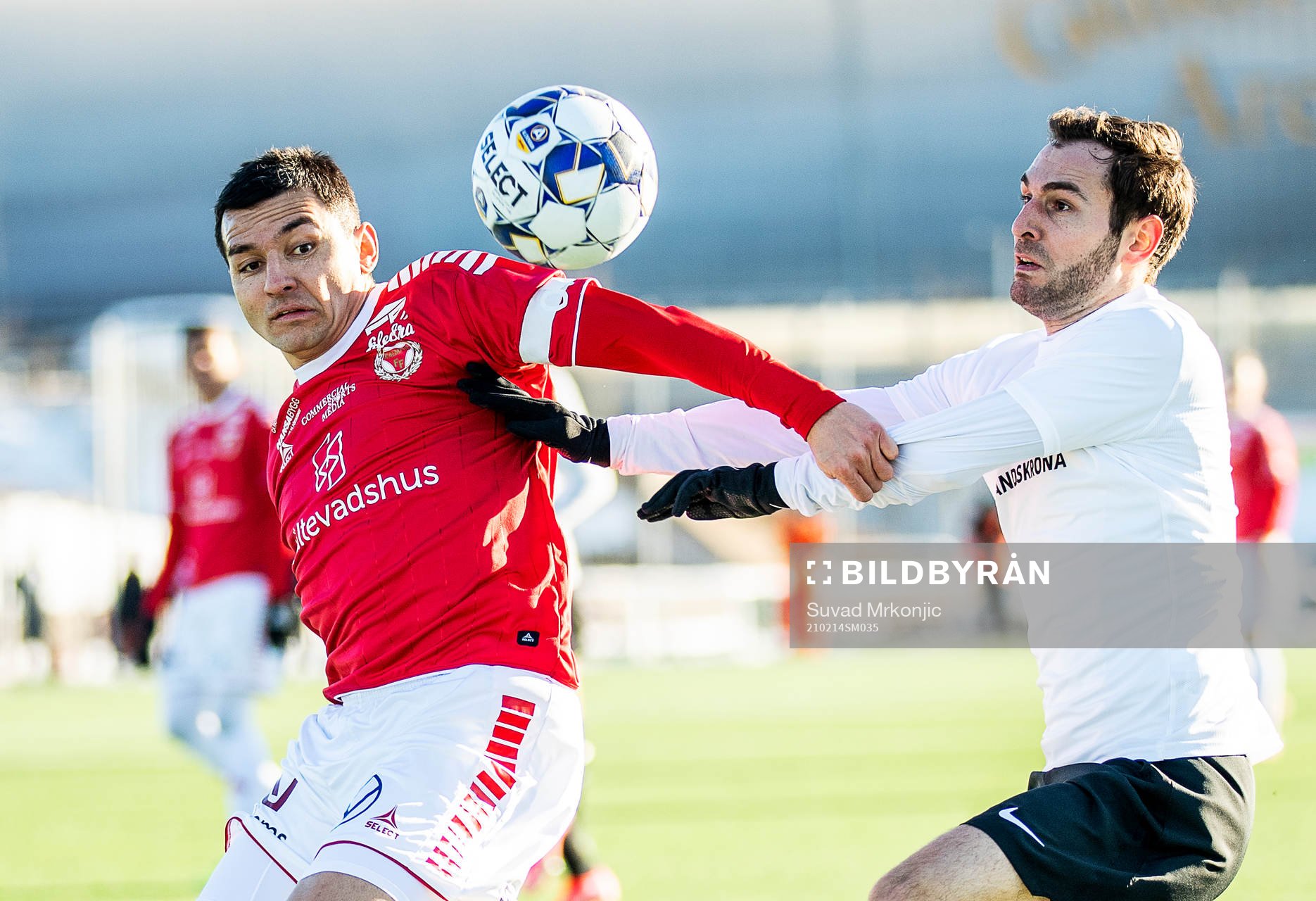 Landskronas Alexander Tkacz och Kalmars Emin Nouri