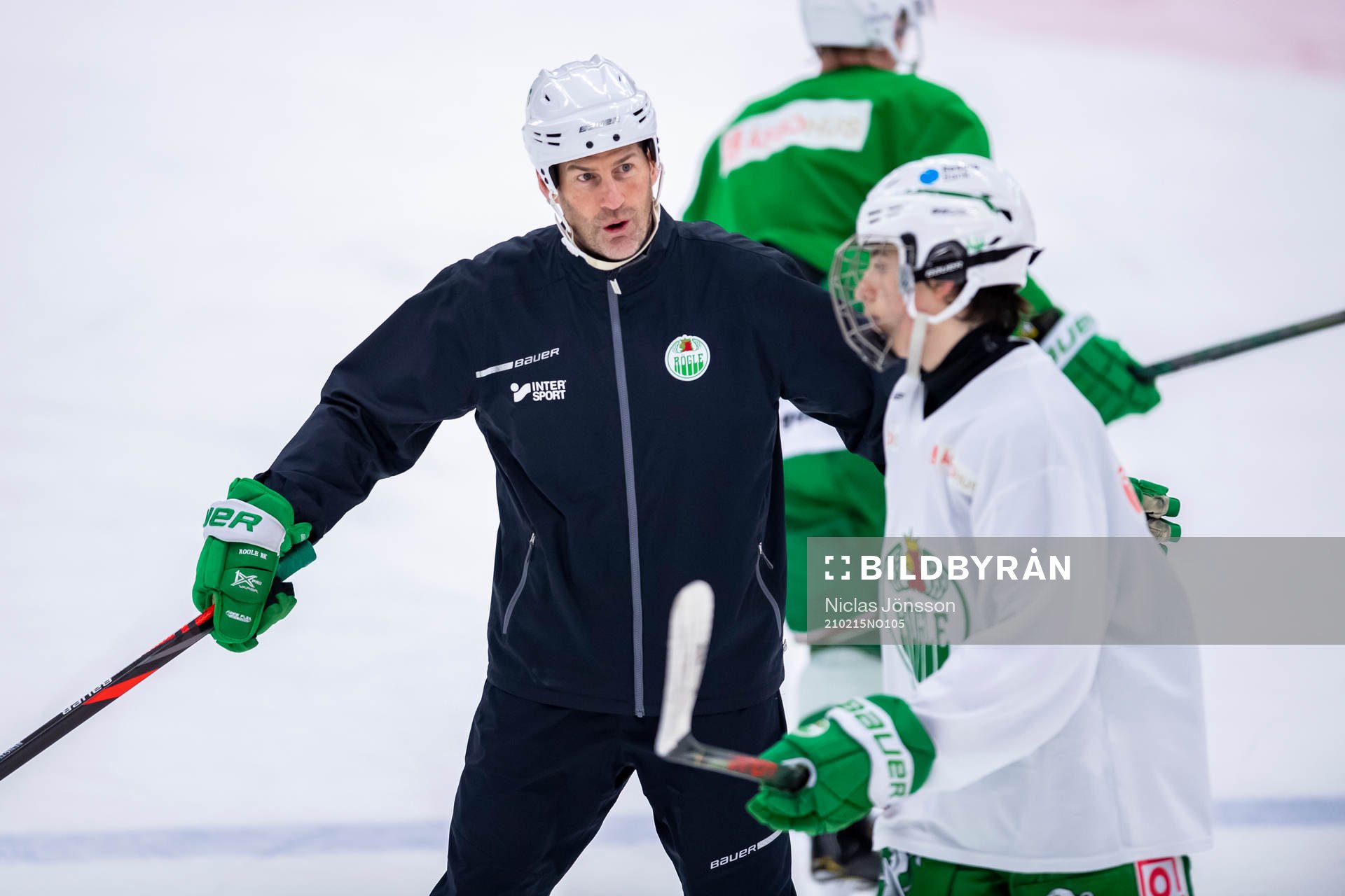 Rögles assisterande tränare Jan Larsson