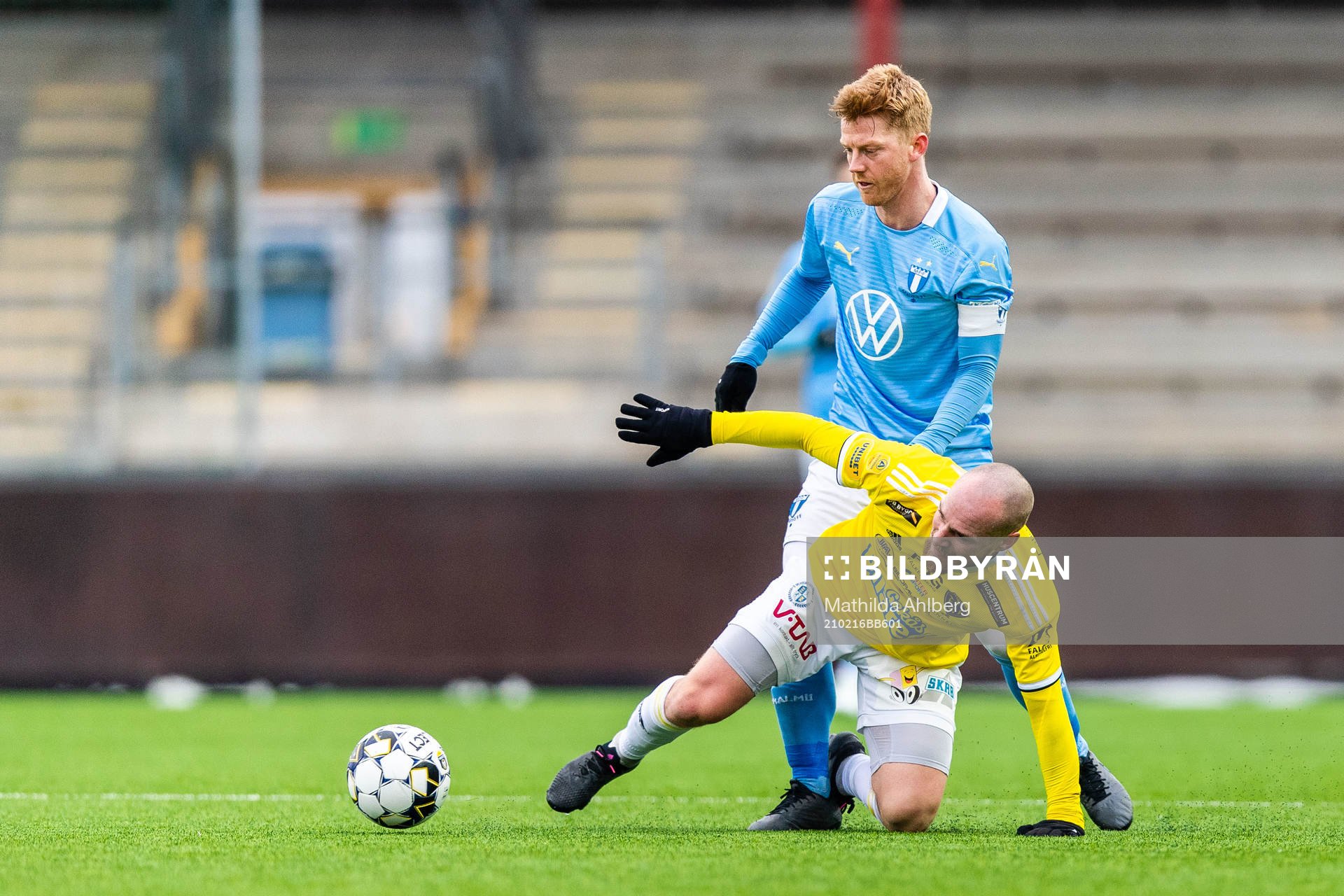 Falkenbergs Christoffer Carlsson och Malmö FFs Anders