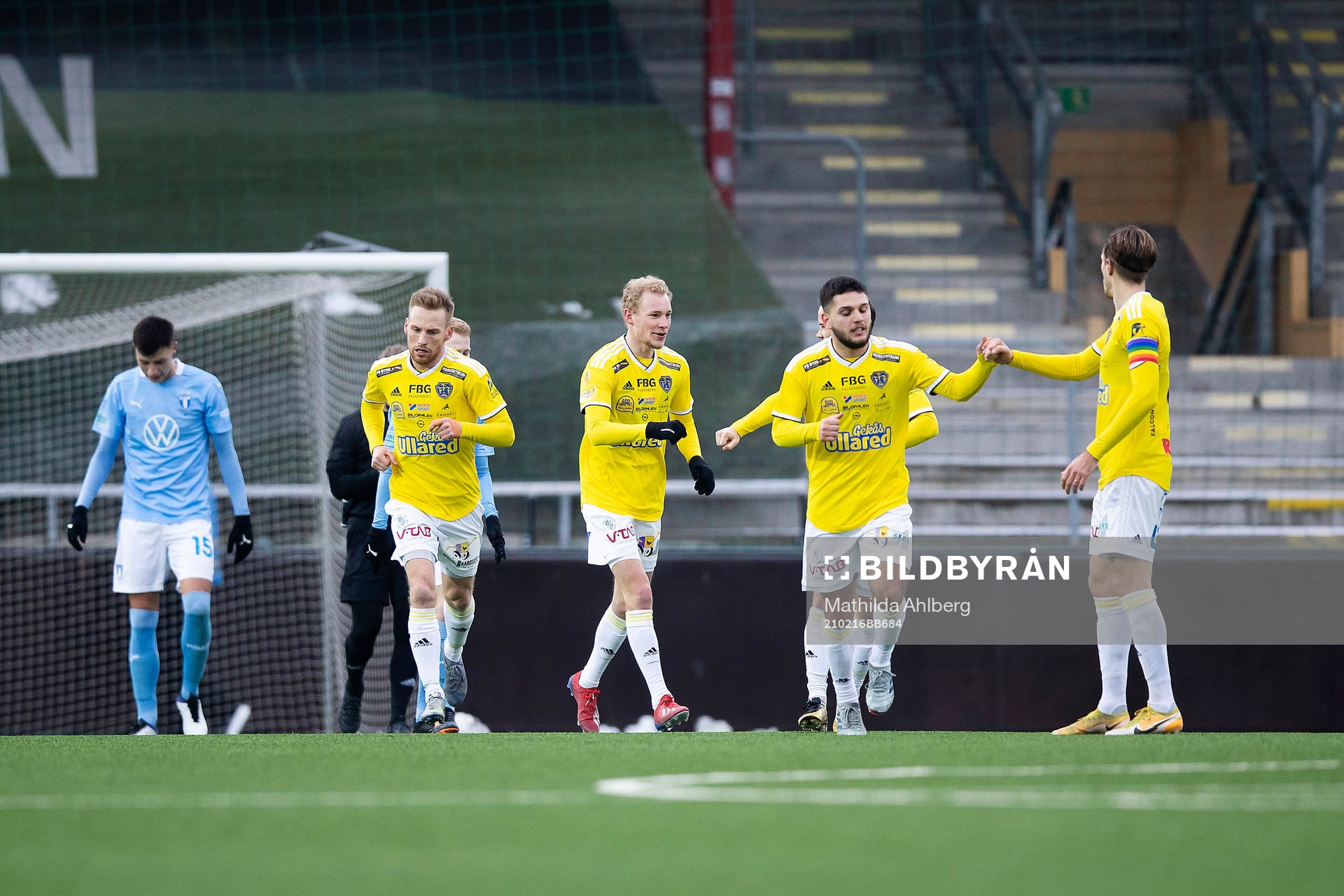 Falkenbergs Adam Bergmark Wiberg jublar
