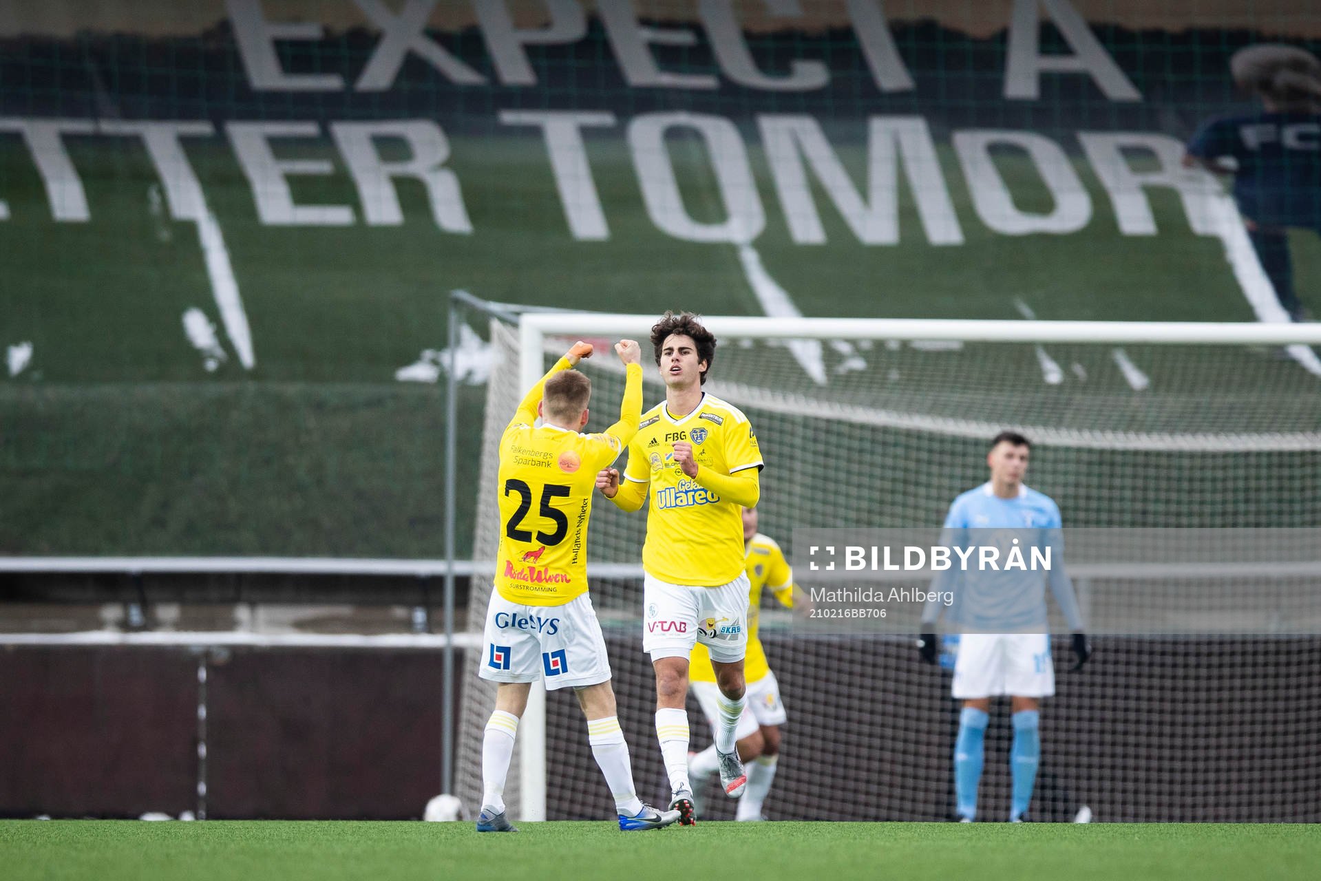 Falkenbergs Matthew Jimmy David Garbett jublar