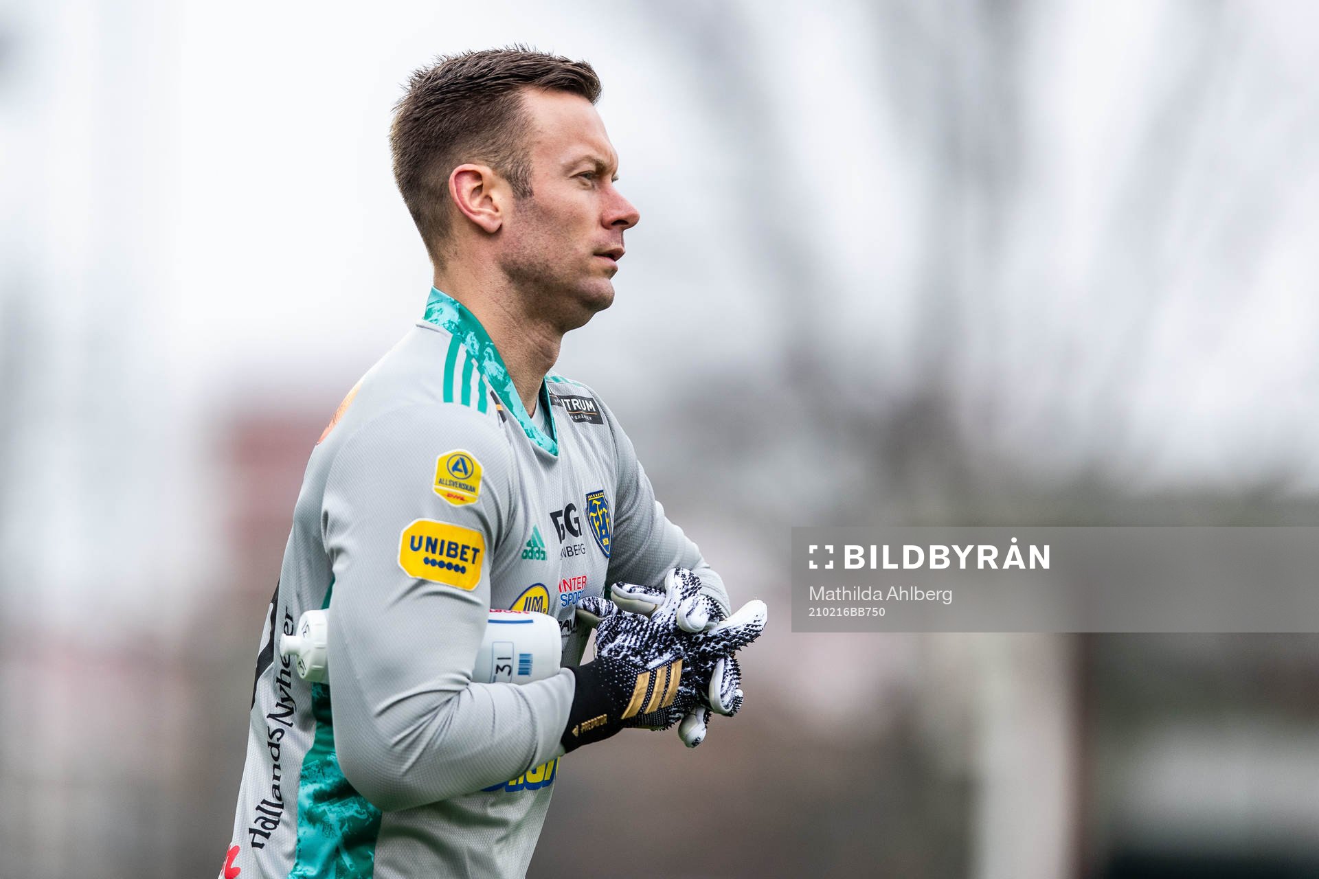 Falkenbergs målvakt Viktor Noring