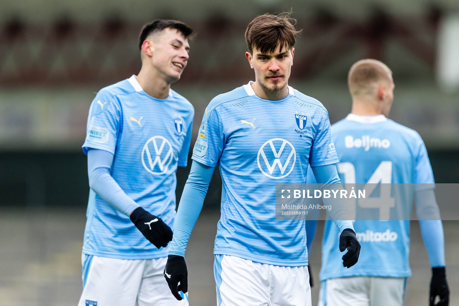 Malmö FFs Anel Ahmedhodzic och Pavel Vagic