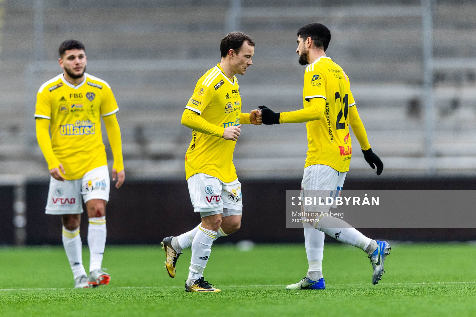 Falkenbergs Anton Wede och Mahmut Özen
