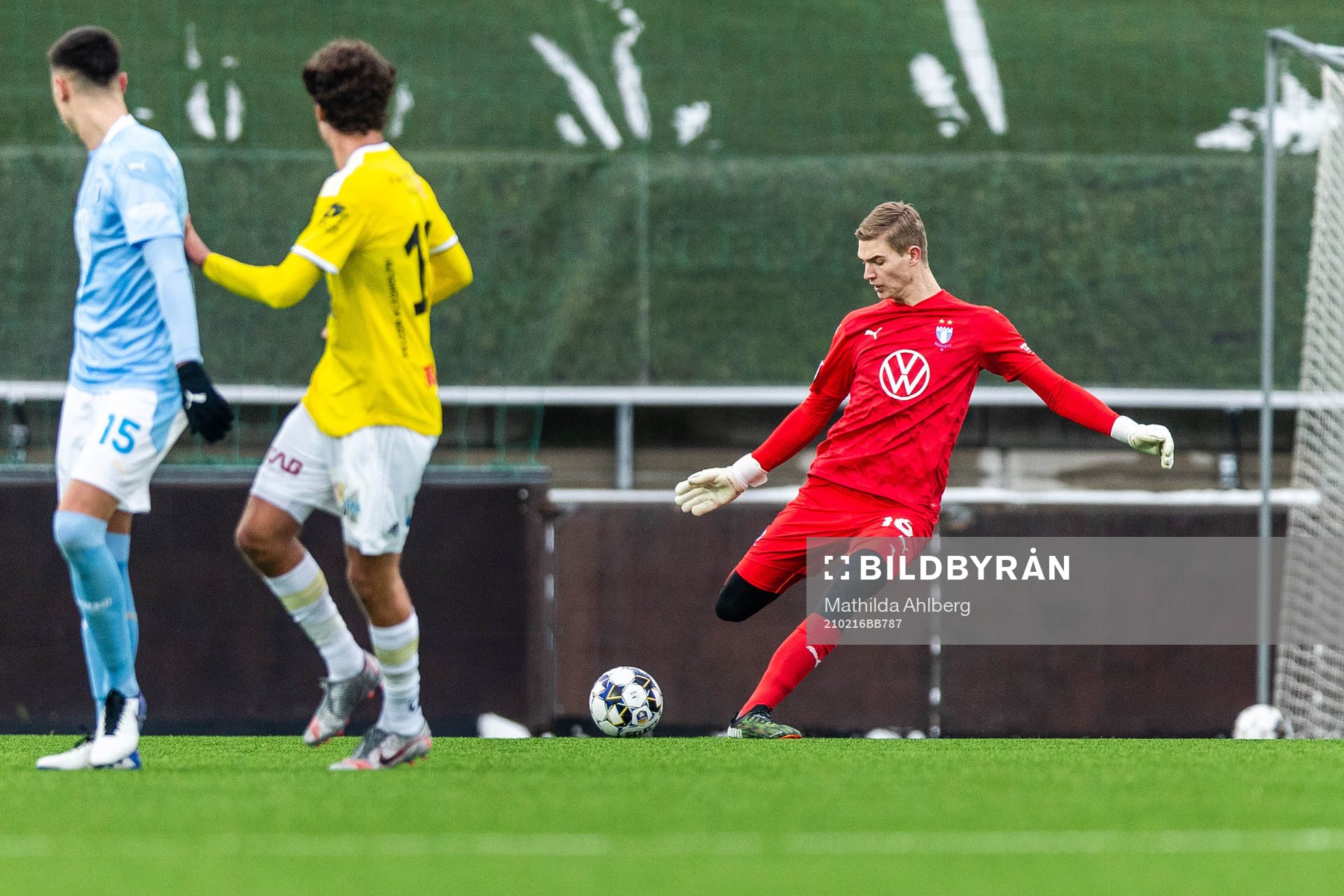 Malmö FFs målvakt Mathias Nilsson