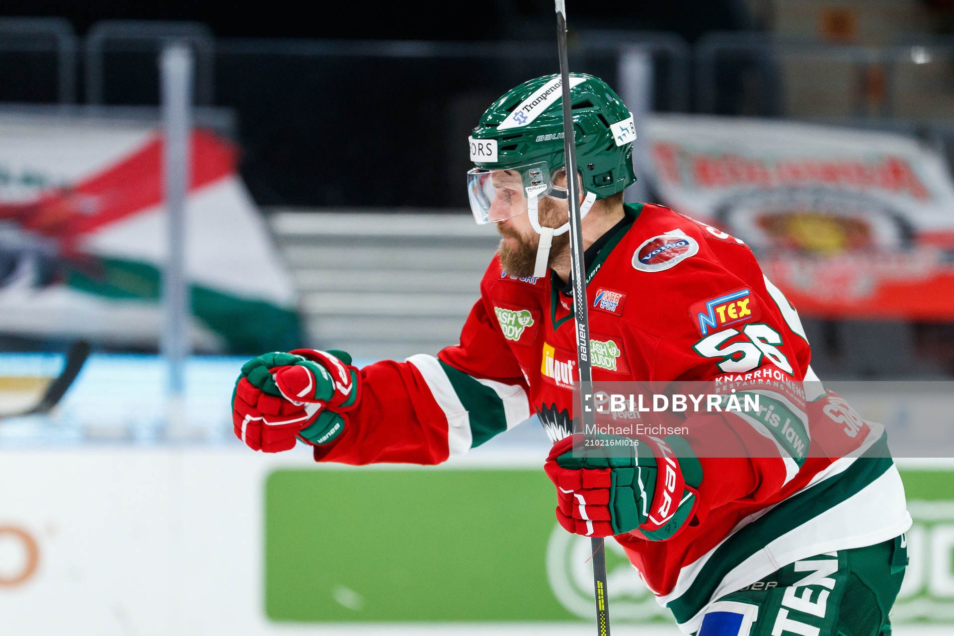 Frölundas Jonathan Sigalet jublar