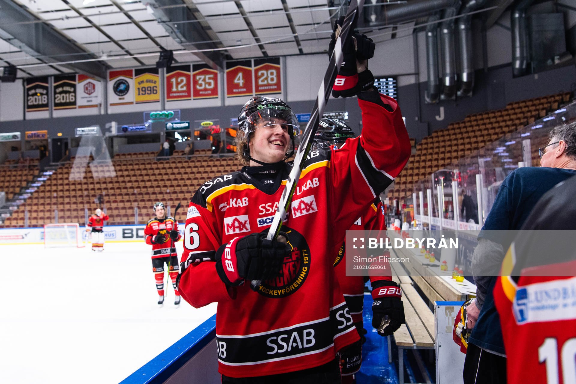 Luleås Radek Muzik jublar
