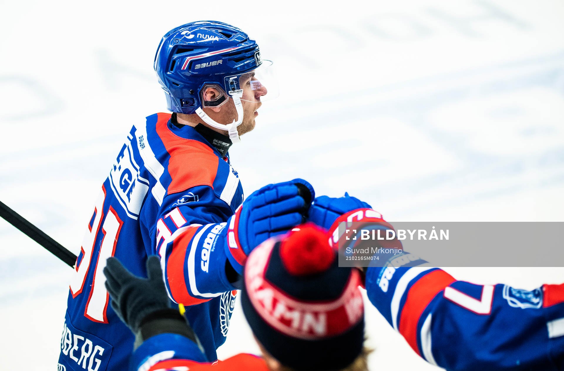 Oskarshamns Rickard Palmberg jublar