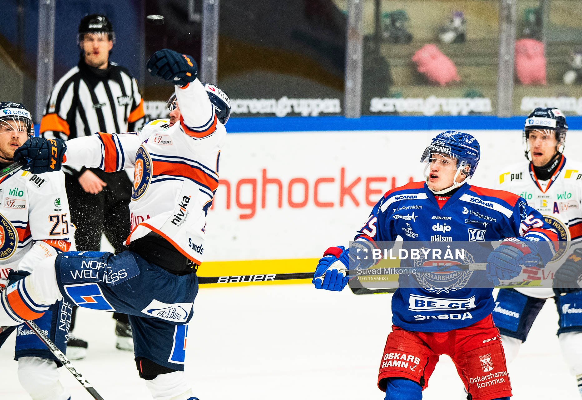 Oskarshamns Jan Ordos och Växjös Martin Lundberg
