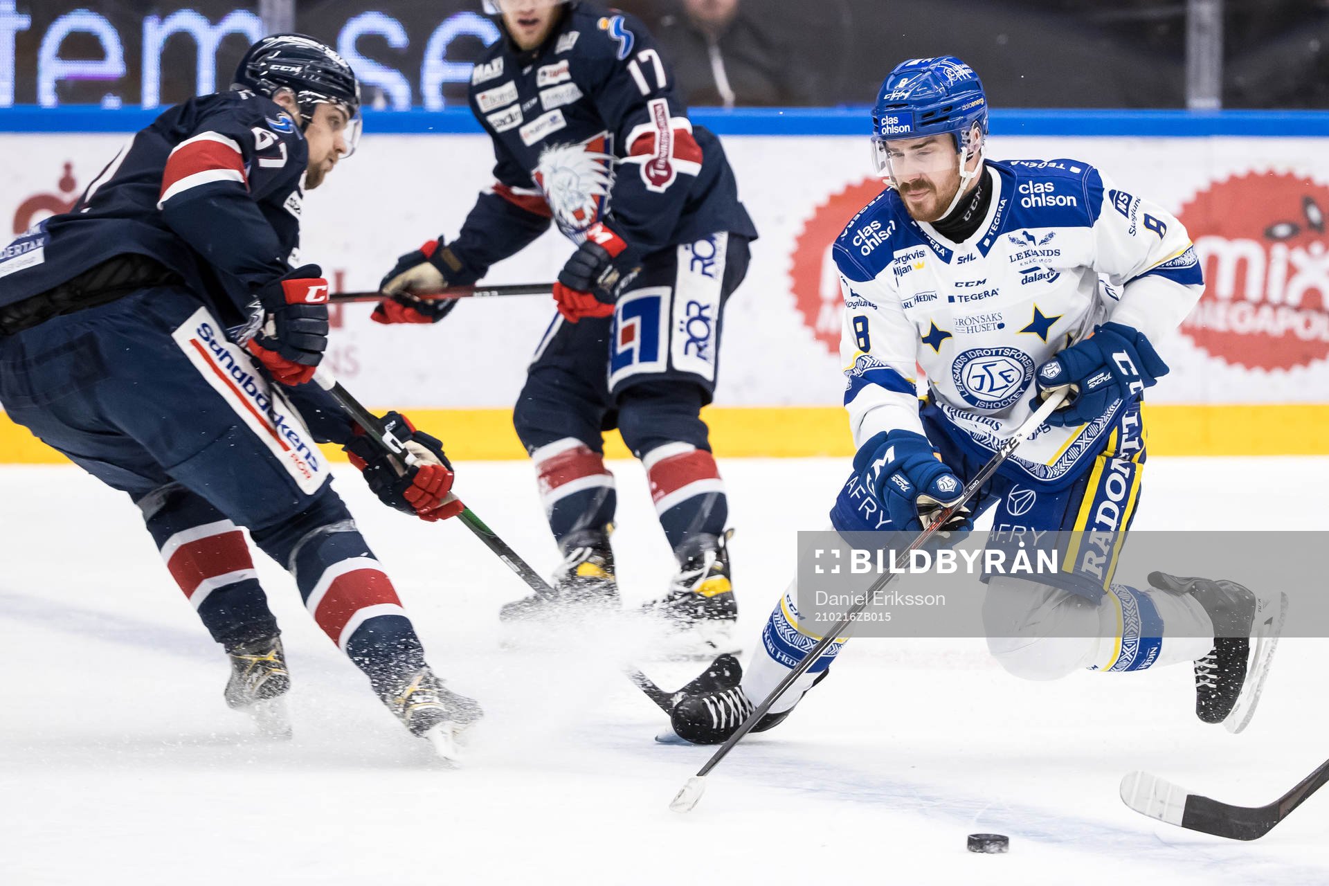 Leksands Matt Caito och Linköpings Anton Karlsson