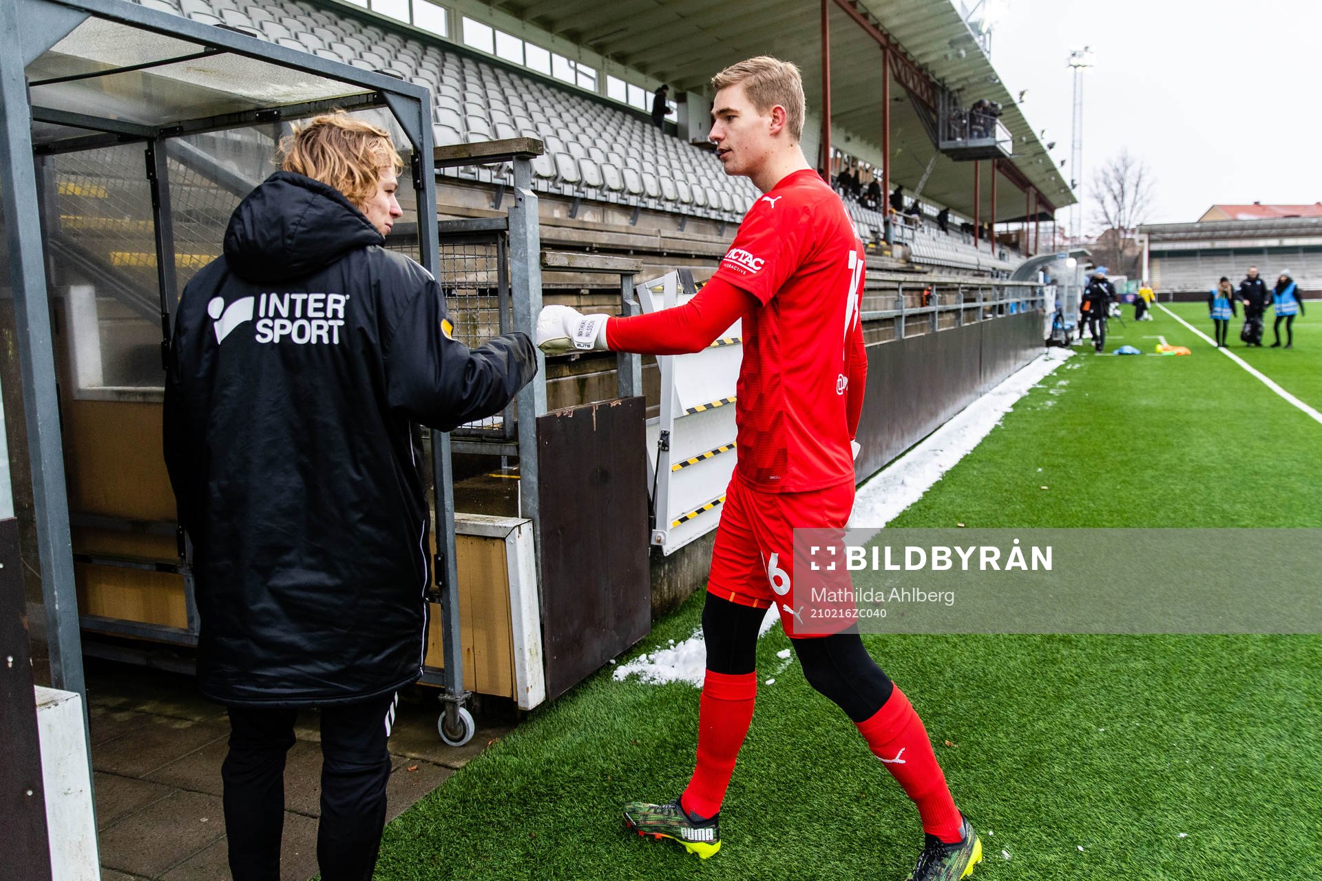 Malmö FFs målvakt Mathias Nilsson