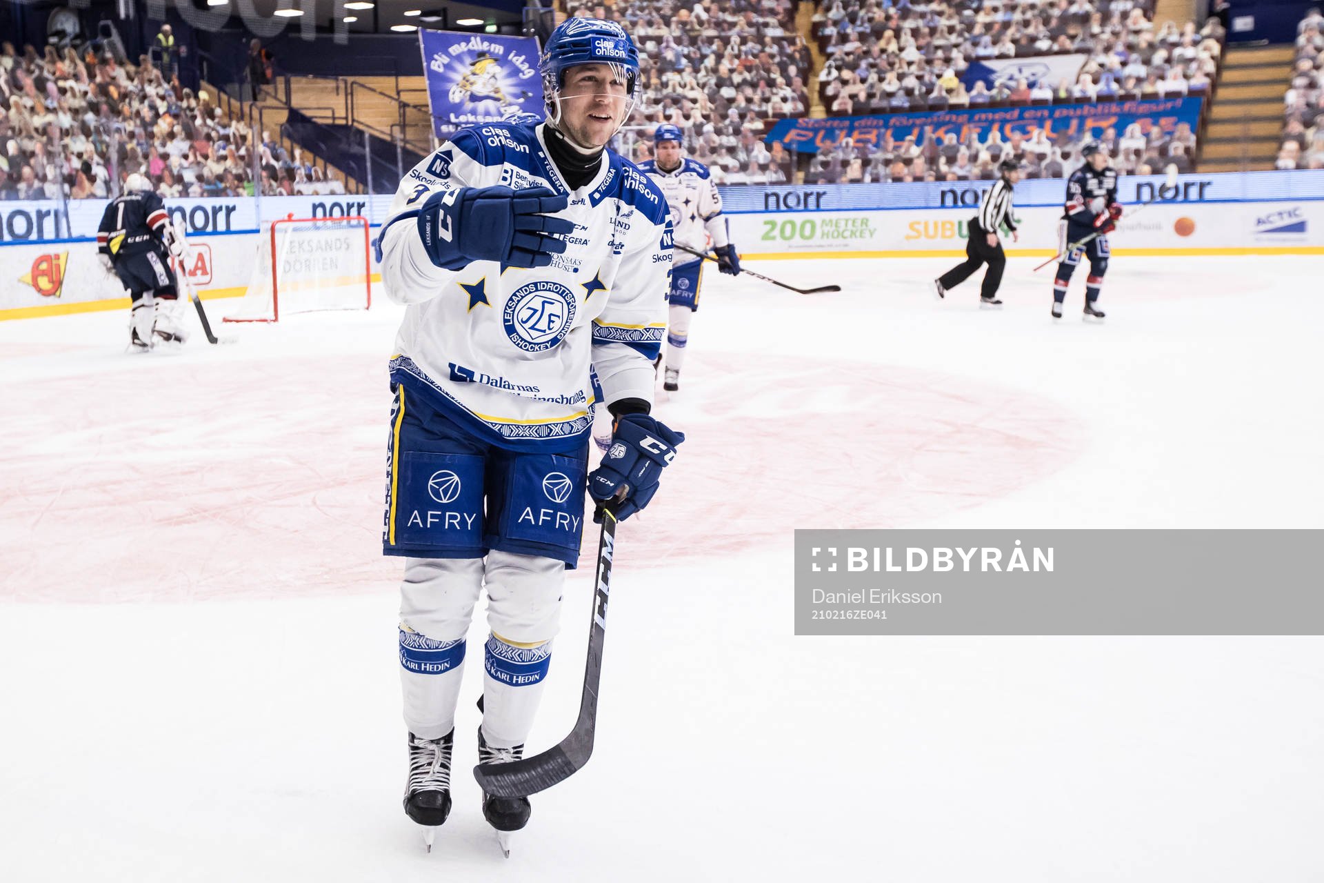 Leksands August Berg jubel