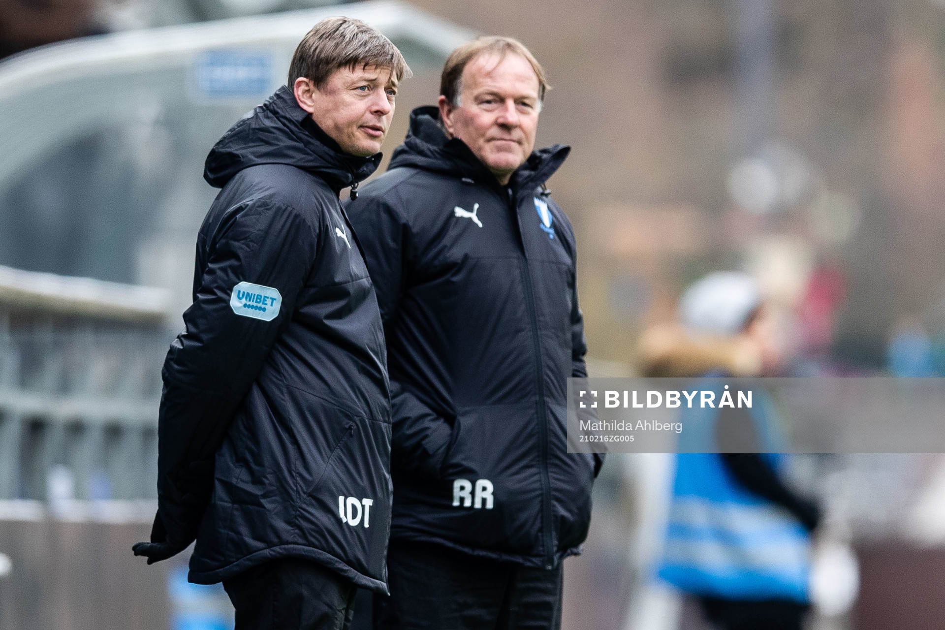 Malmö FFs huvudtränare Jon Dahl Tomasson och assisterande
