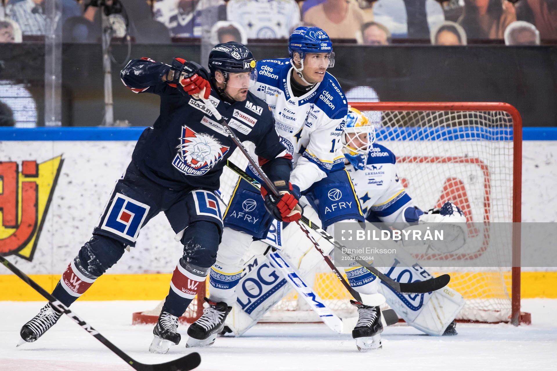 Leksands Jon Knuts och Linköpings Mikael Frycklund